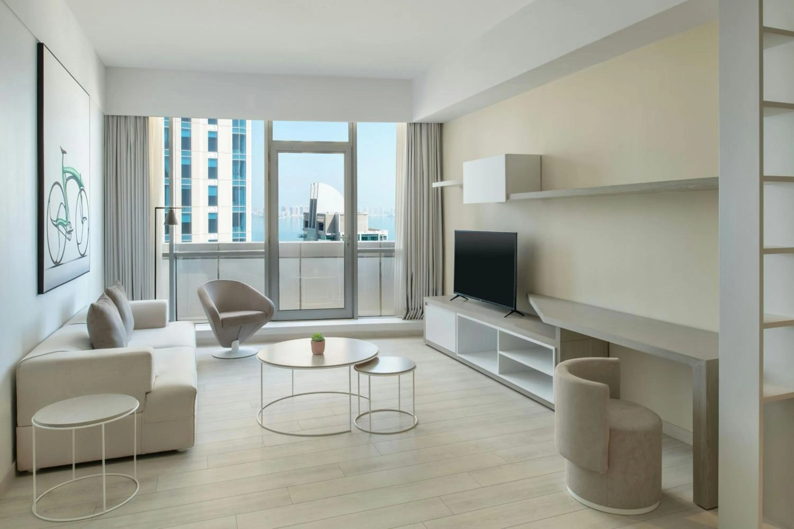 Bedroom in Element by Westin West Bay Doha