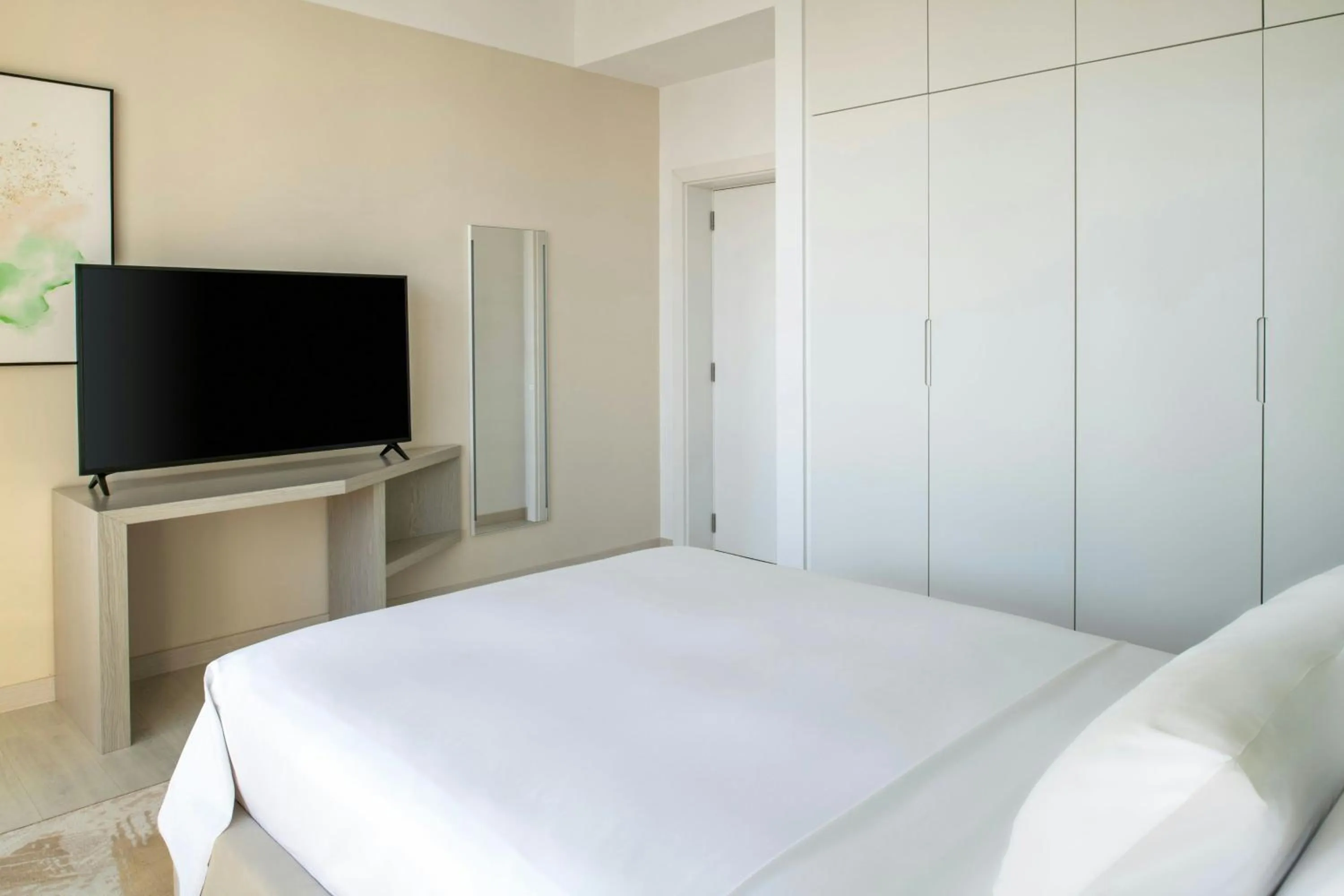 Bedroom, Bed in Element by Westin West Bay Doha