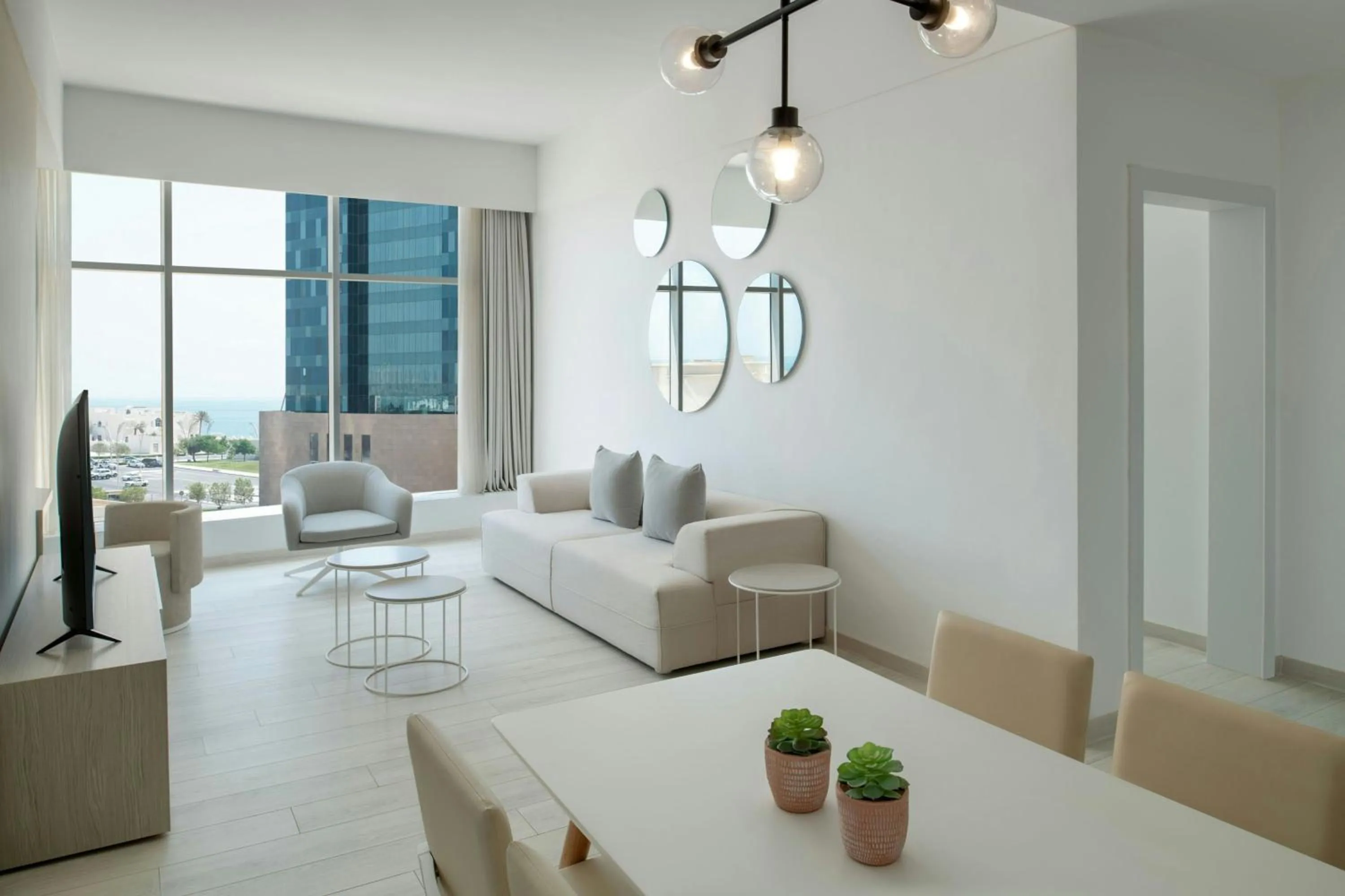 Bedroom in Element by Westin West Bay Doha