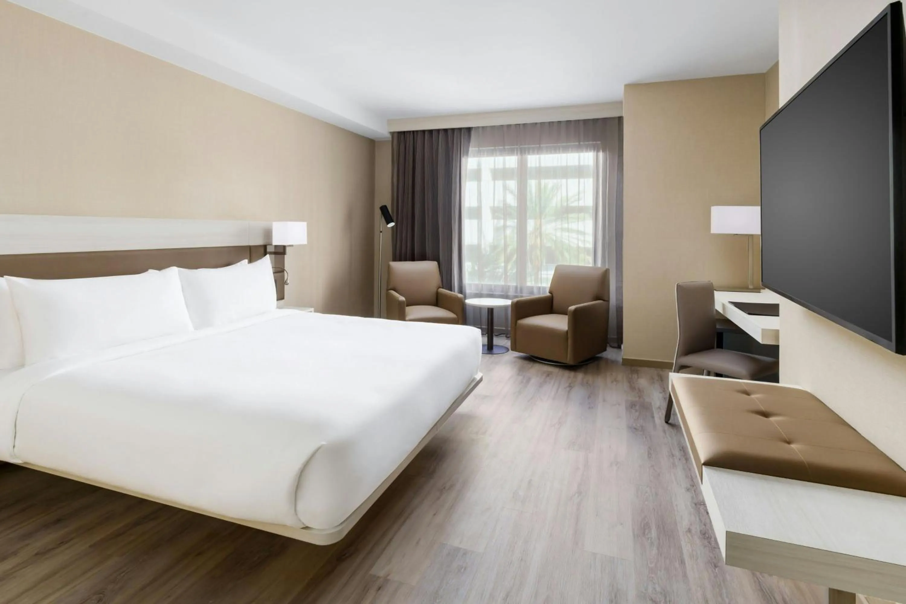 Photo of the whole room, Bed in AC Hotel St Petersburg Downtown