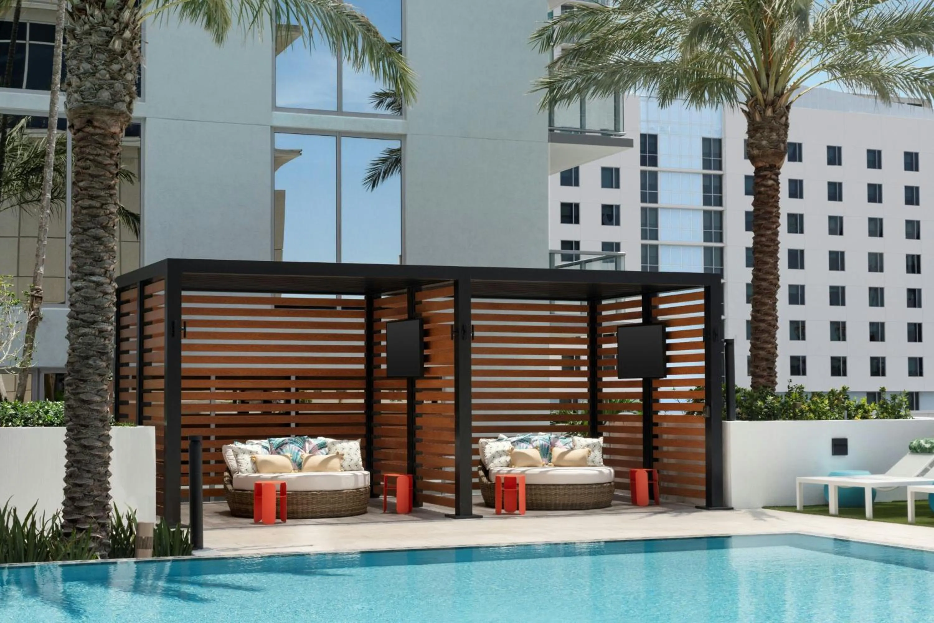 Swimming pool in AC Hotel St Petersburg Downtown