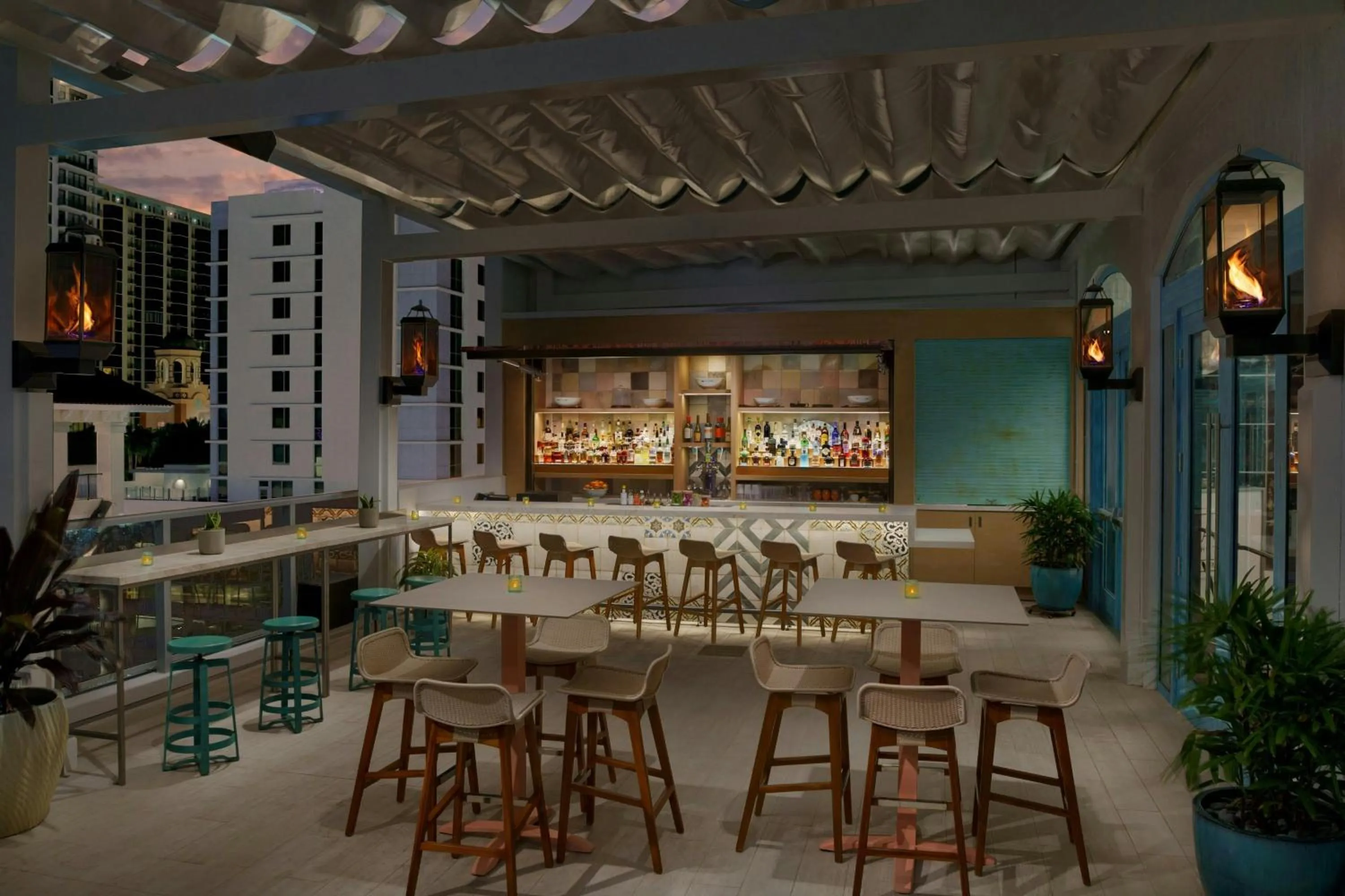 Lounge or bar in AC Hotel St Petersburg Downtown