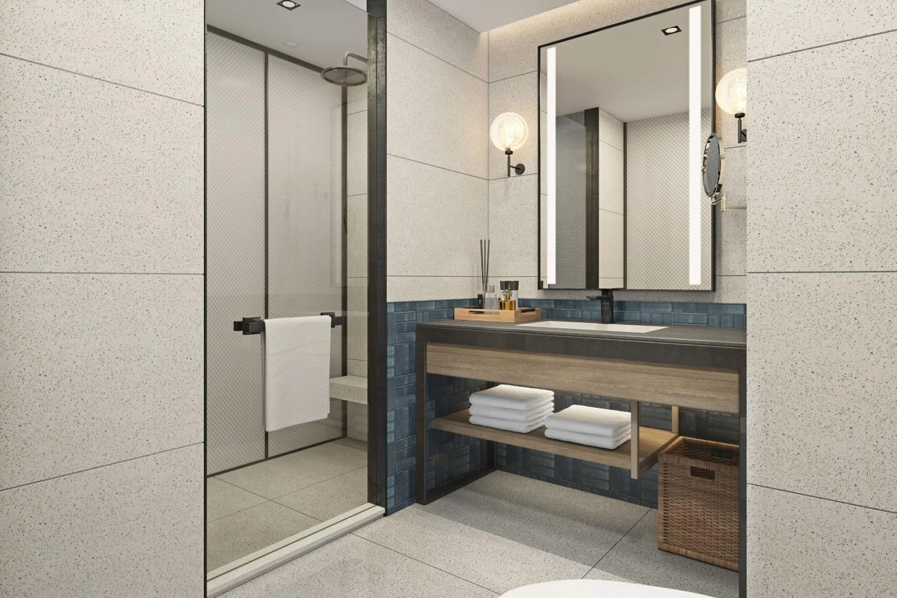Bathroom in Four Points by Sheraton Chongqing, Yongchuan