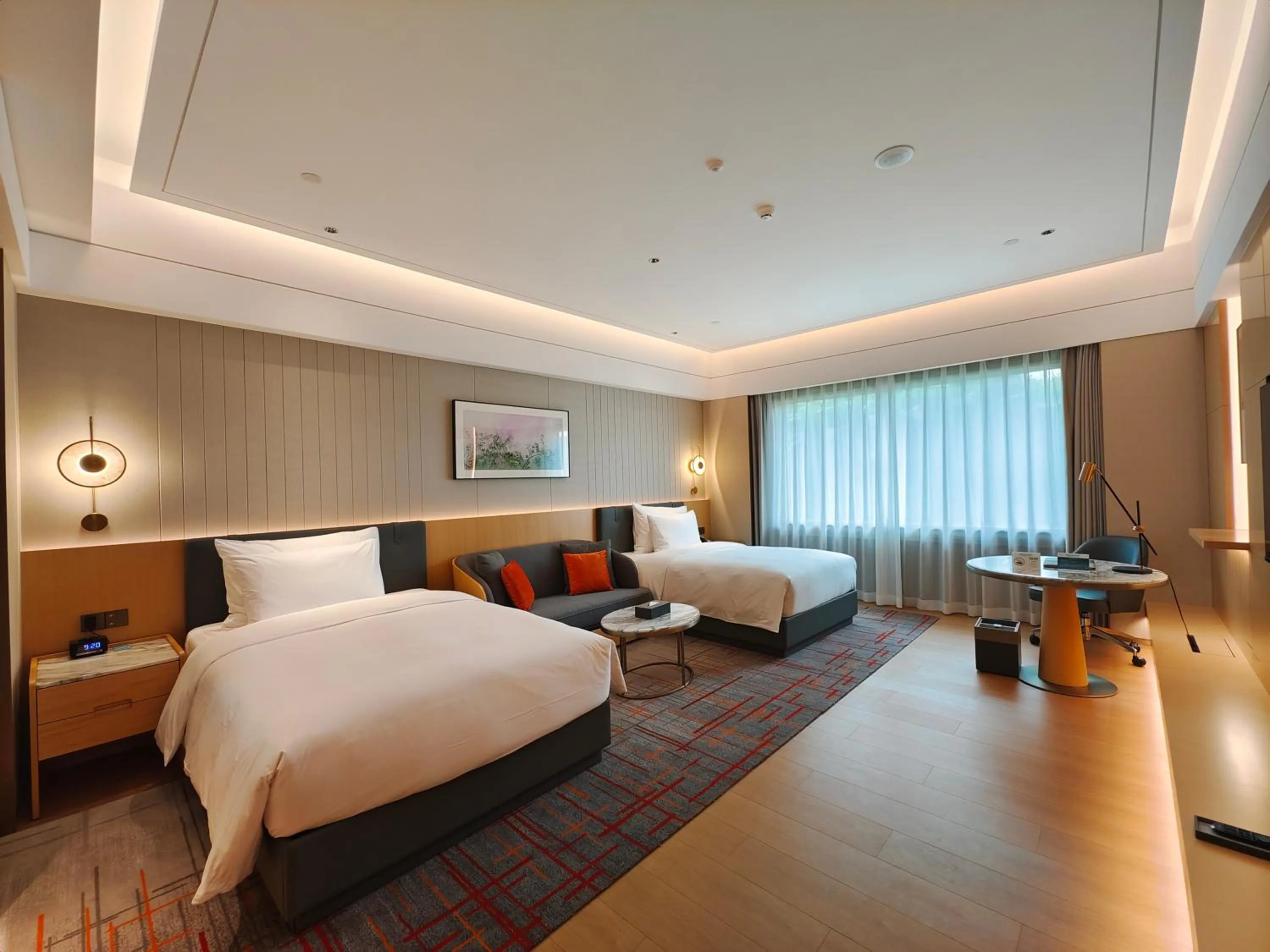 Bed in Wyndham Grand Zhaoqing Downtown