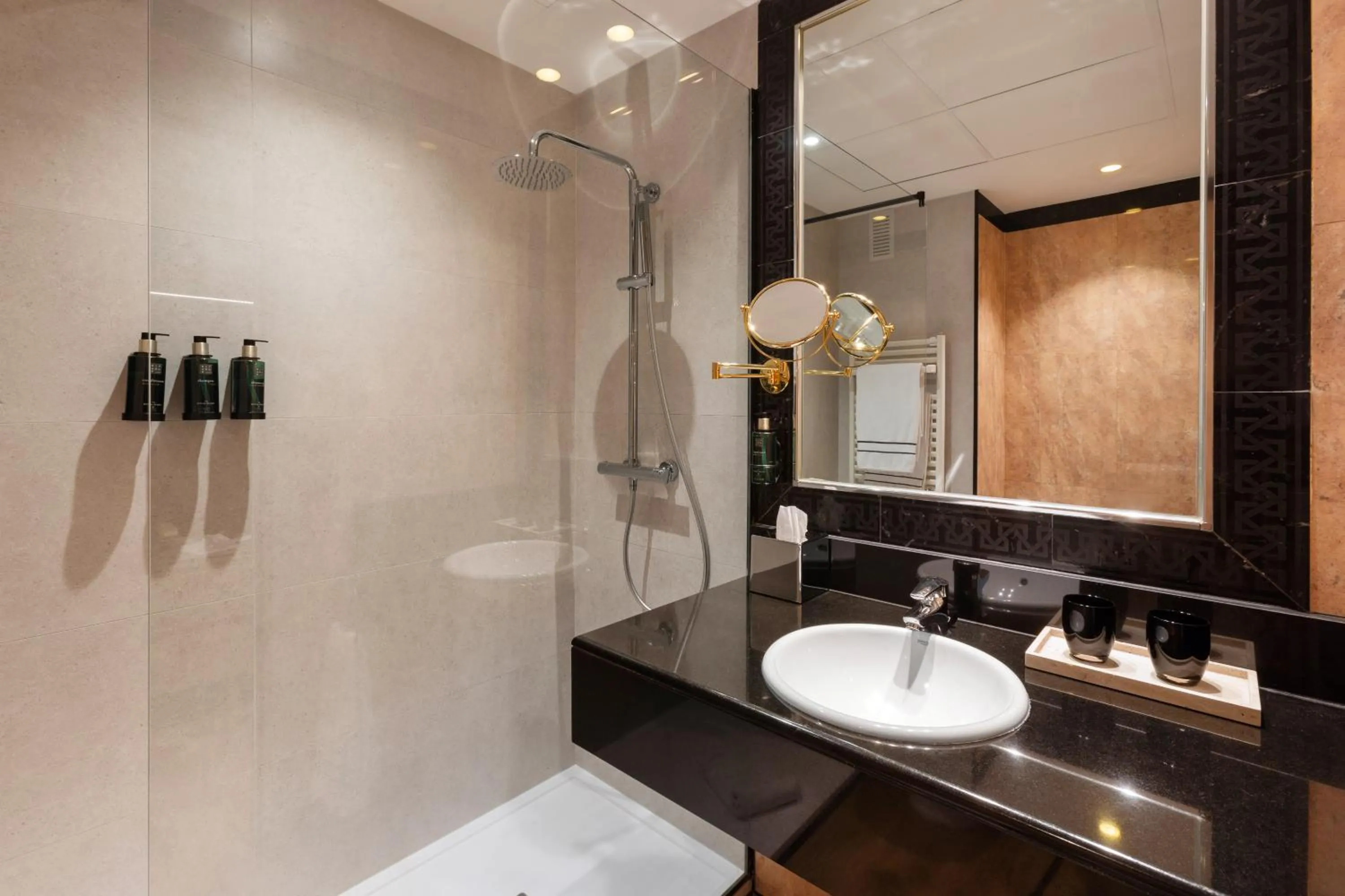 Shower in Melia Barajas