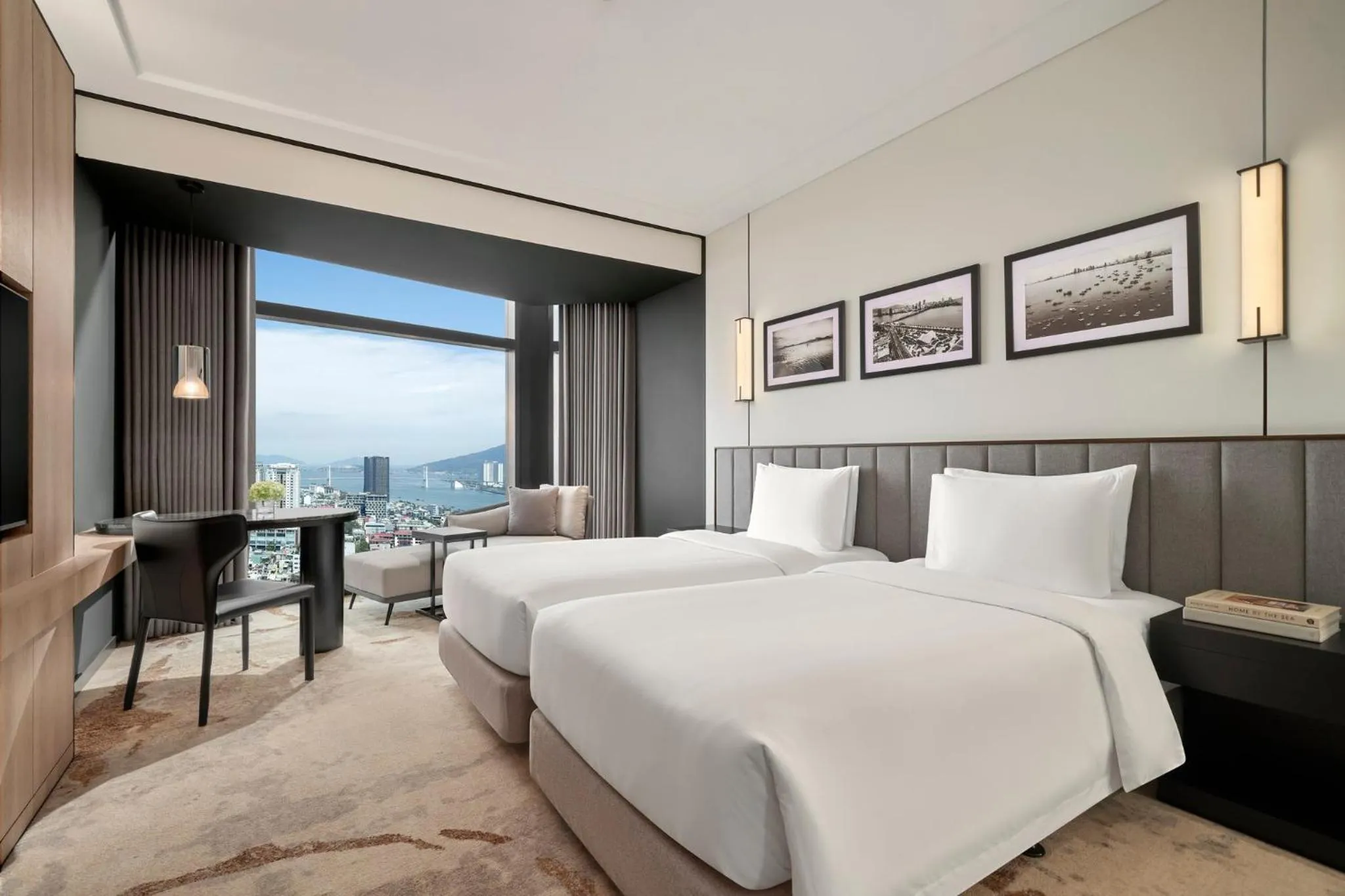 Photo of the whole room, Bed in Crowne Plaza Danang City Centre by IHG