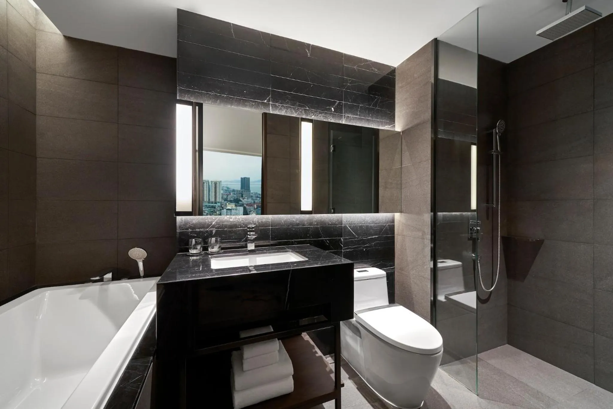 Bathroom in Crowne Plaza Danang City Centre by IHG