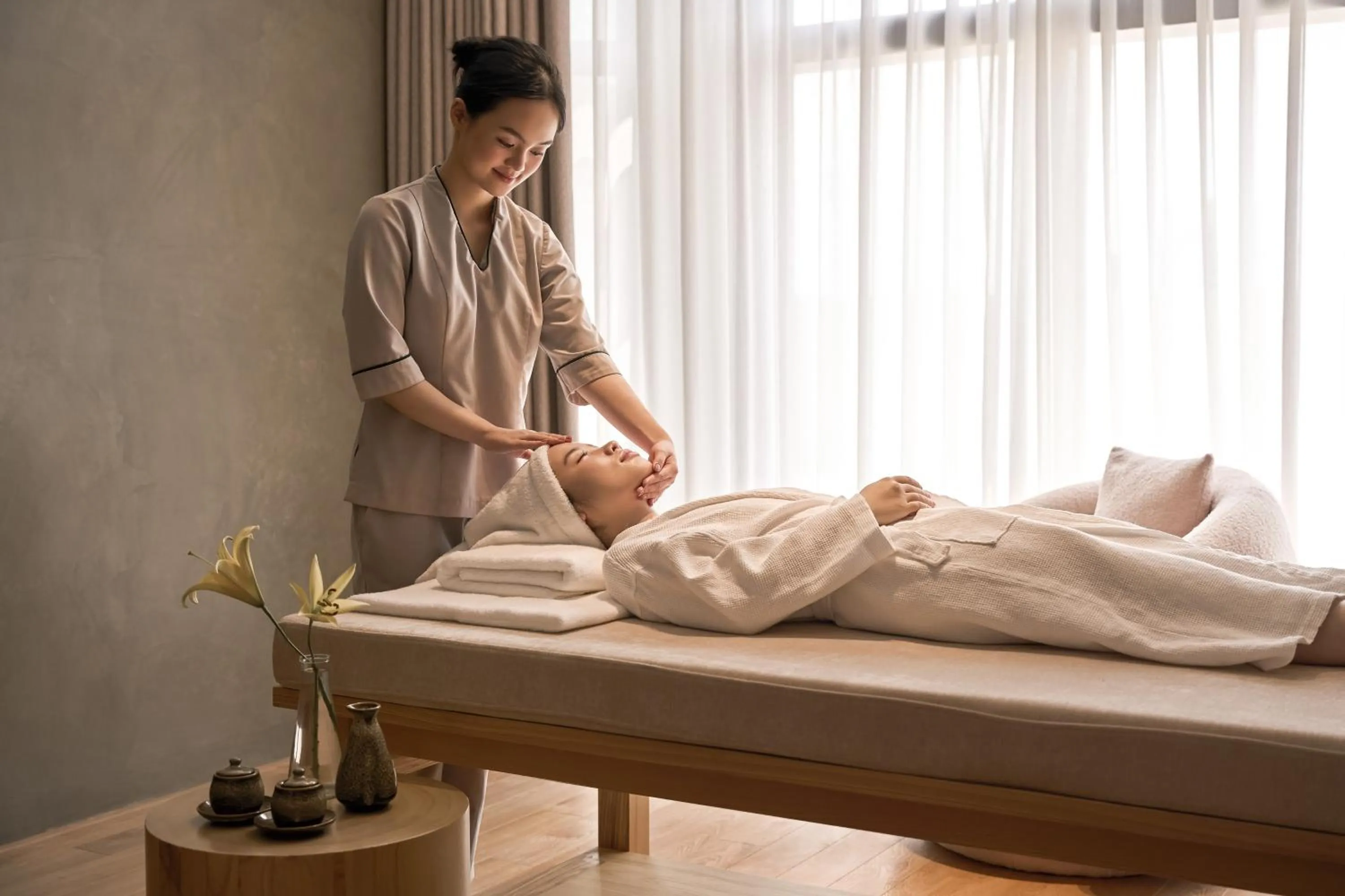 Spa and wellness centre/facilities in Crowne Plaza Danang City Centre by IHG