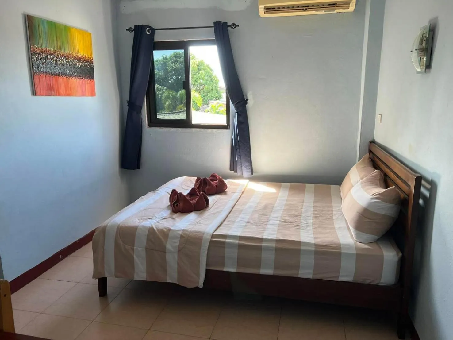 Bed in Guest House Blue Andaman