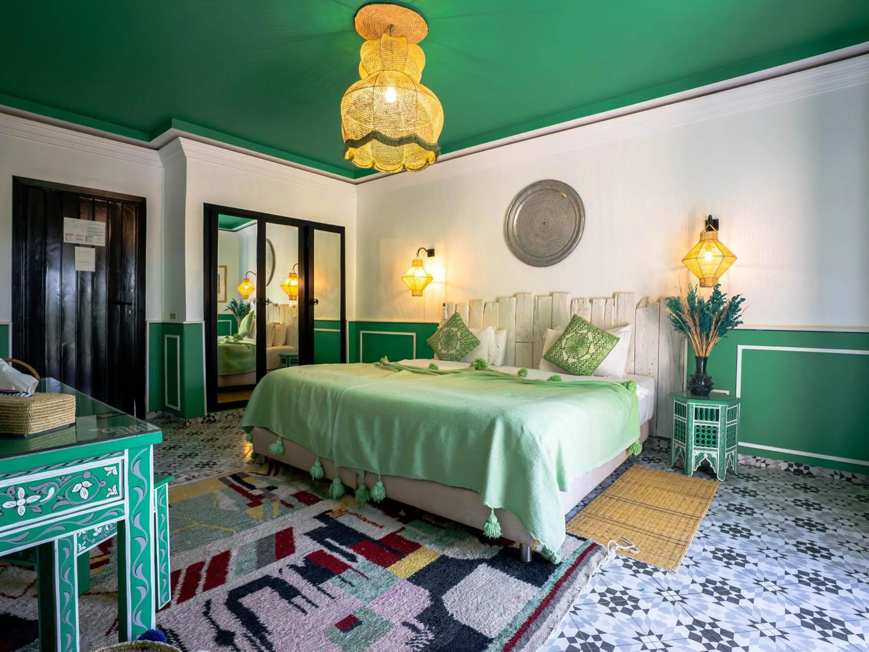 Bedroom, Bed in Maison Daouia