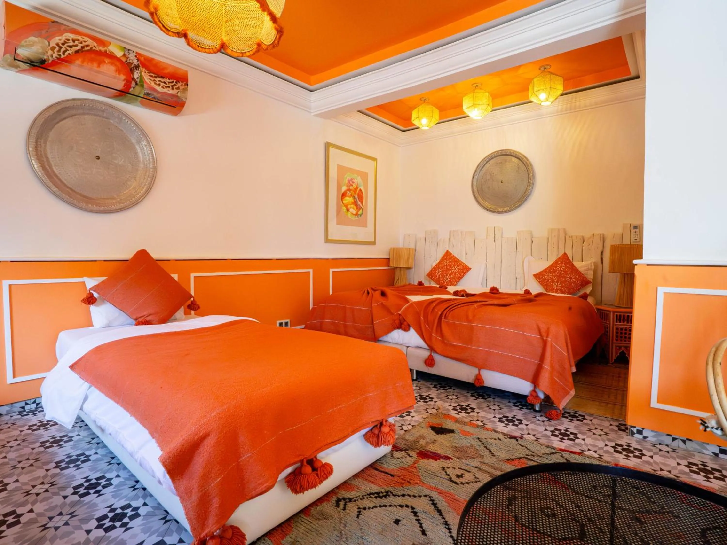 Bed in Maison Daouia