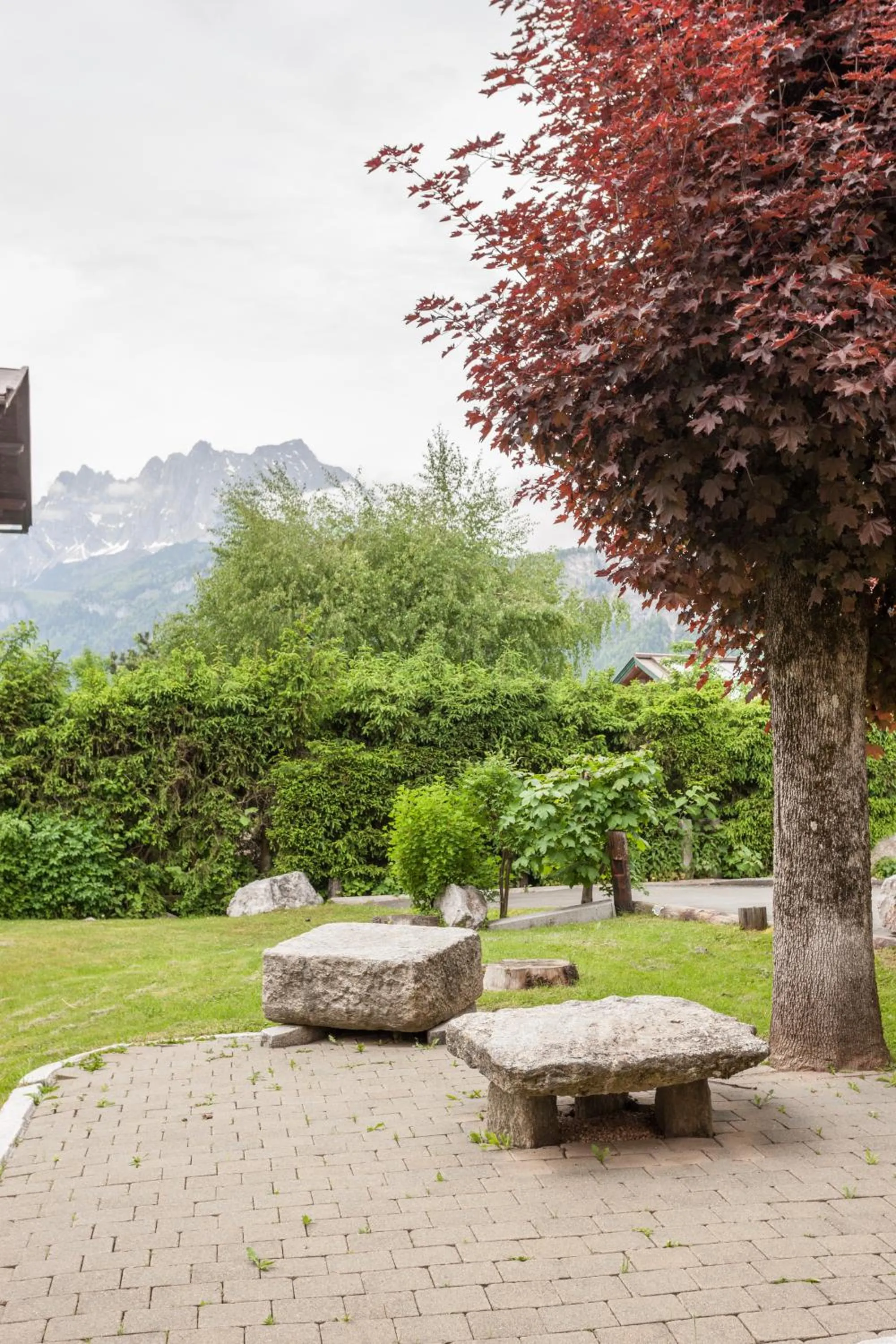 Garden in Hotel Crystal - KitzHorn Suites