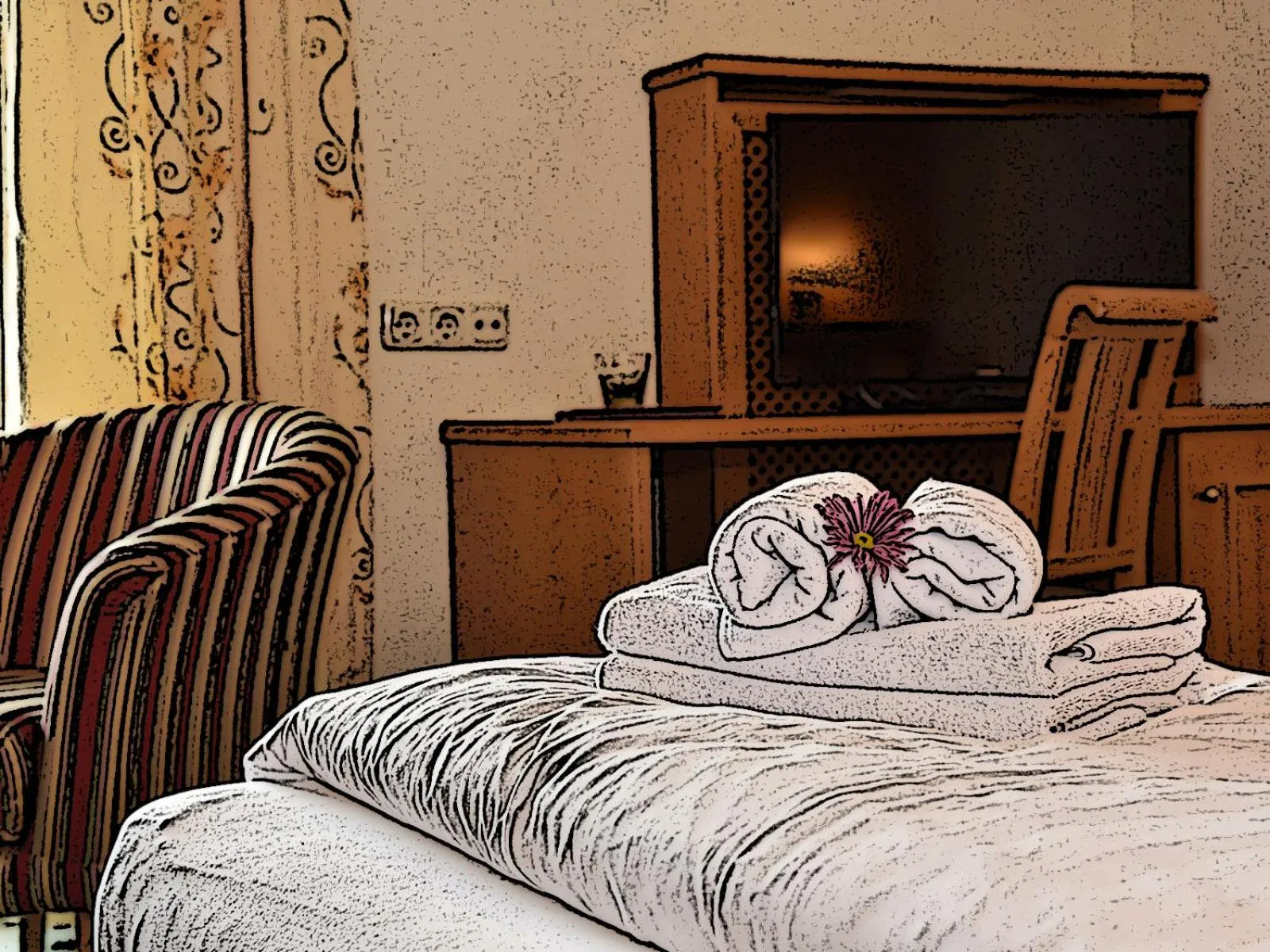 Decorative detail in Hotel Crystal - KitzHorn Suites