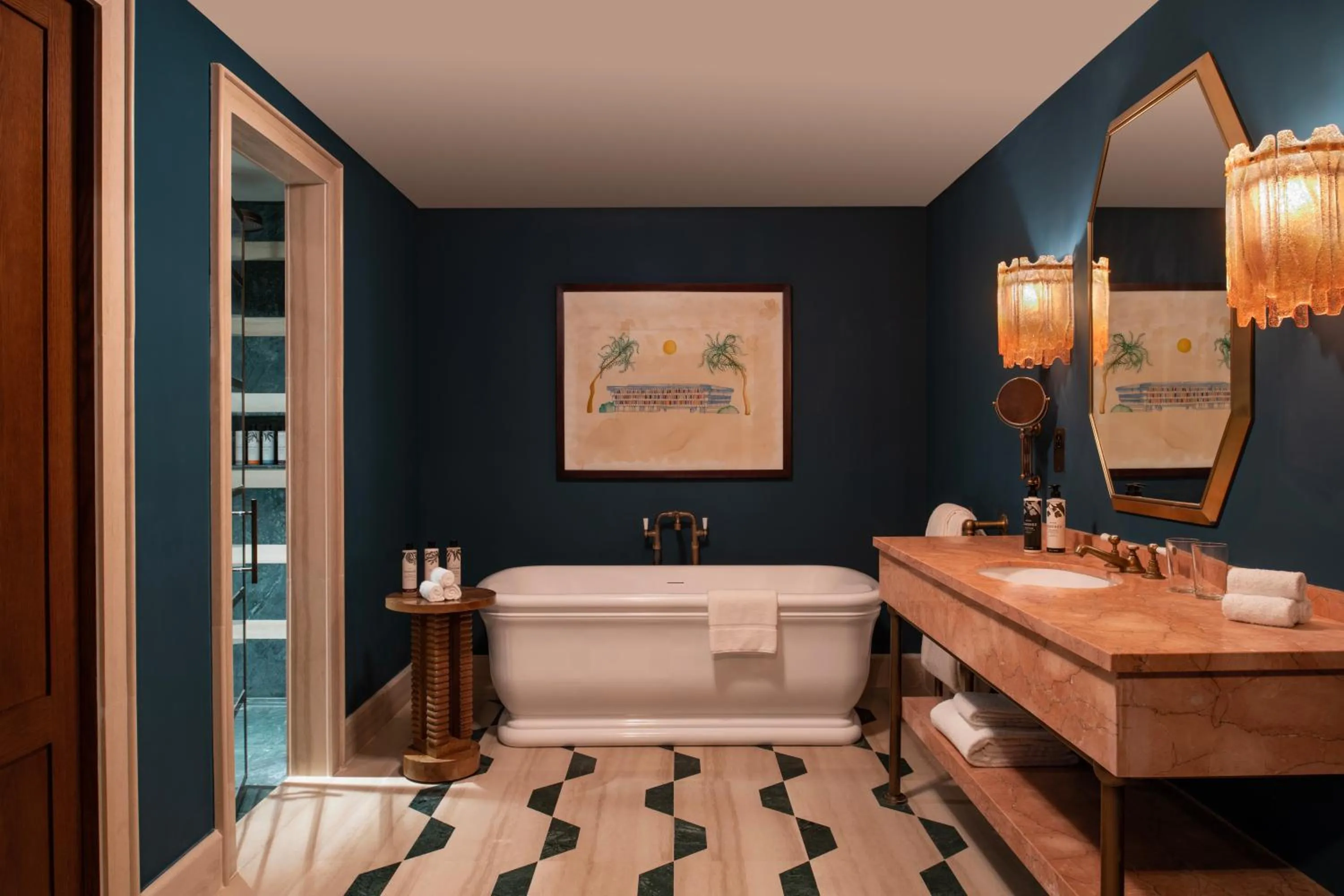 Bathroom in The Ned Doha