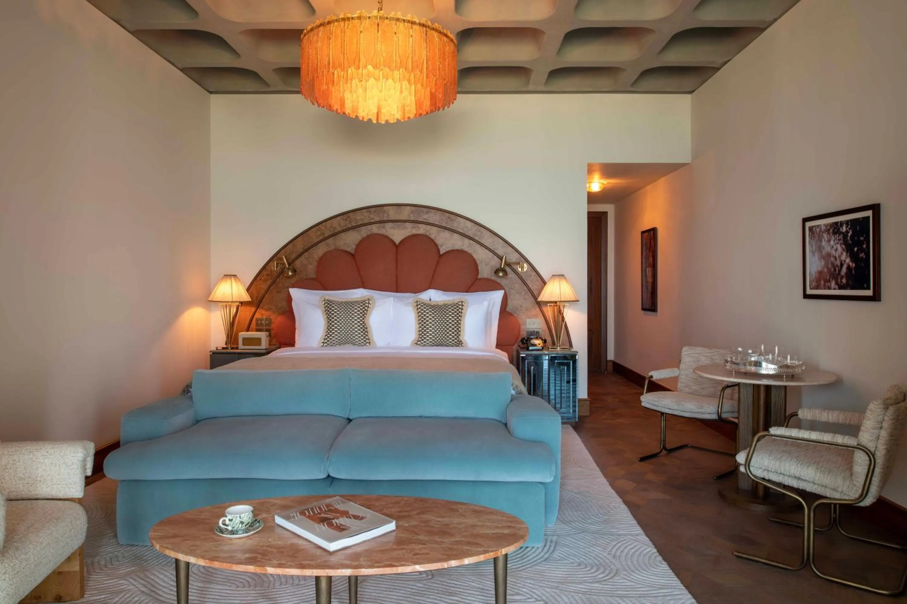 Bedroom, Bed in The Ned Doha