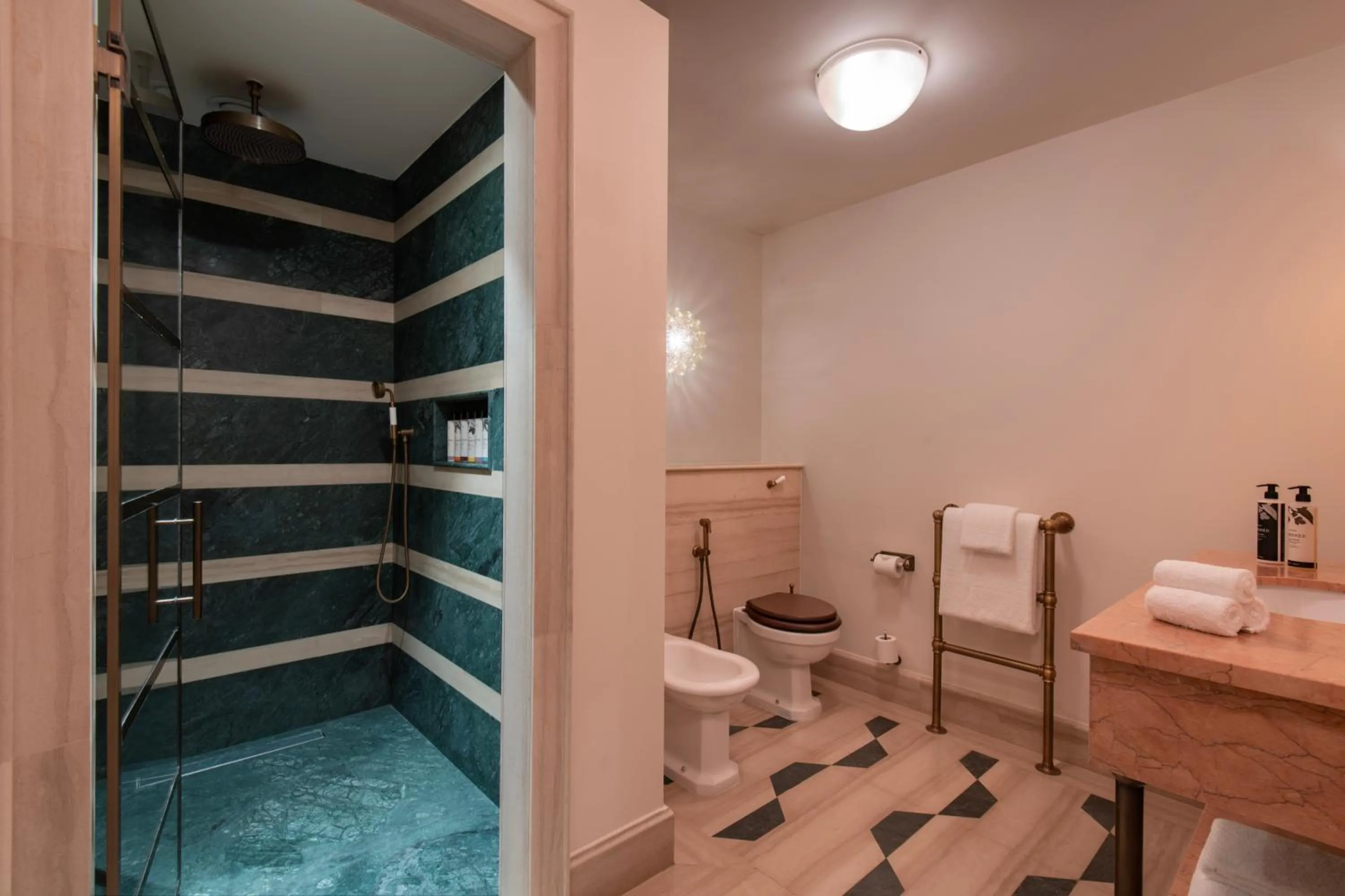 Shower in The Ned Doha