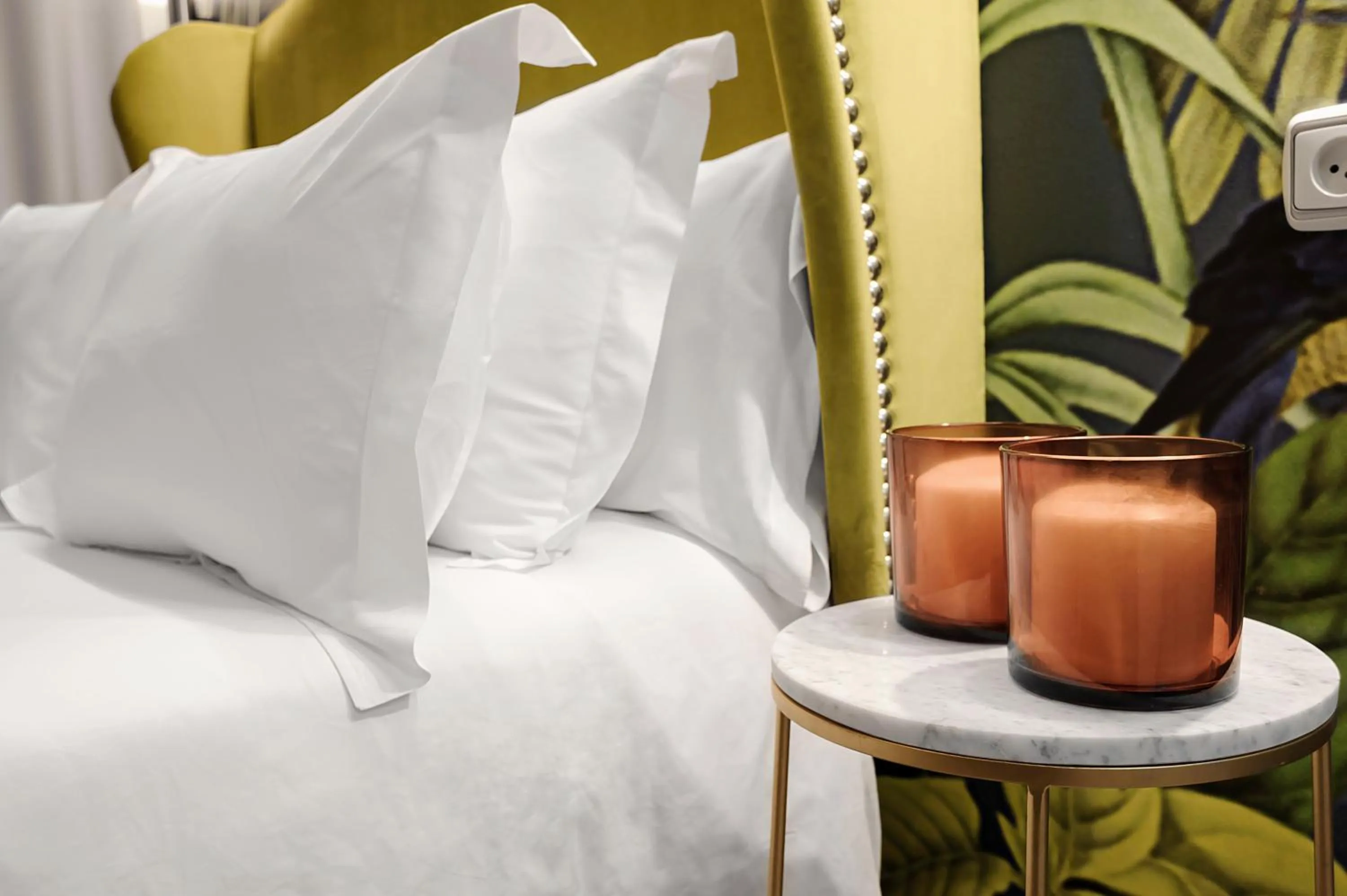 Decorative detail, Bed in Hotel Los Girasoles by Maxi Hoteles