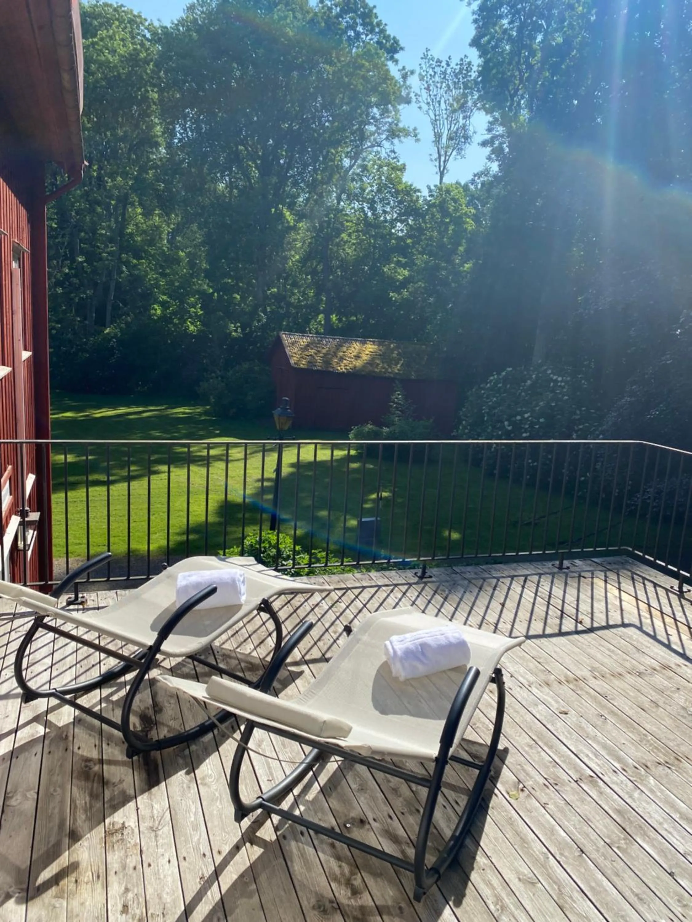 Balcony/Terrace in Apertins Hotell