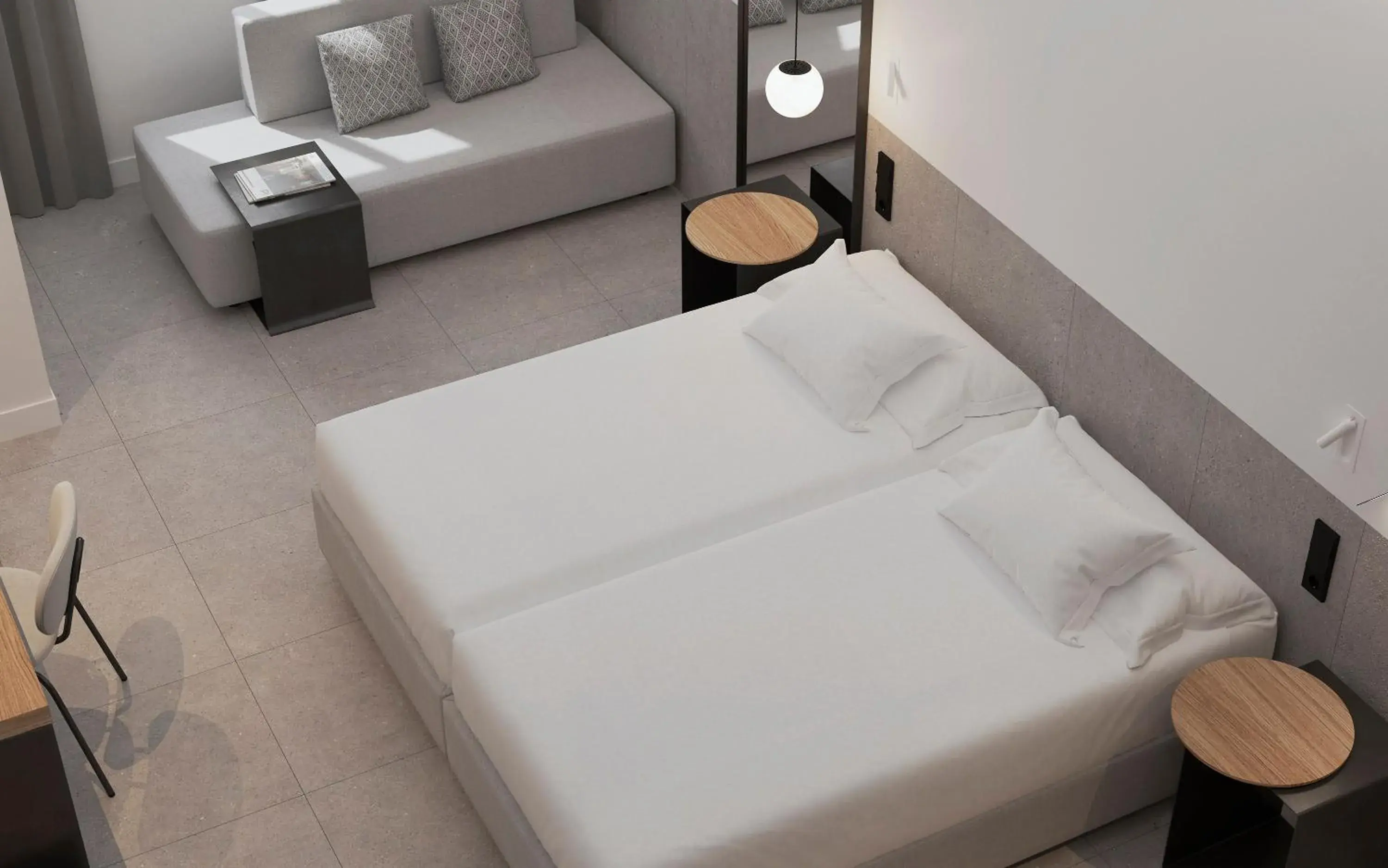 Triple Room (2 Adults + 1 Child) in HM Jaime III Triple Room (2 Adults + 1 Child) in HM Jaime III