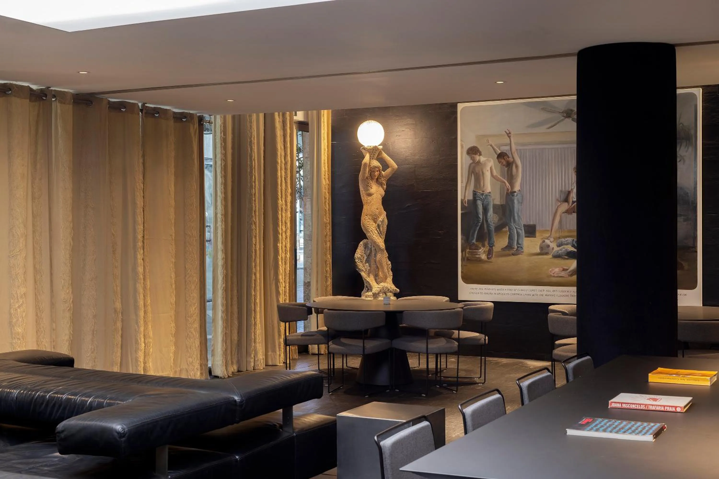 Seating area in HM Jaime III