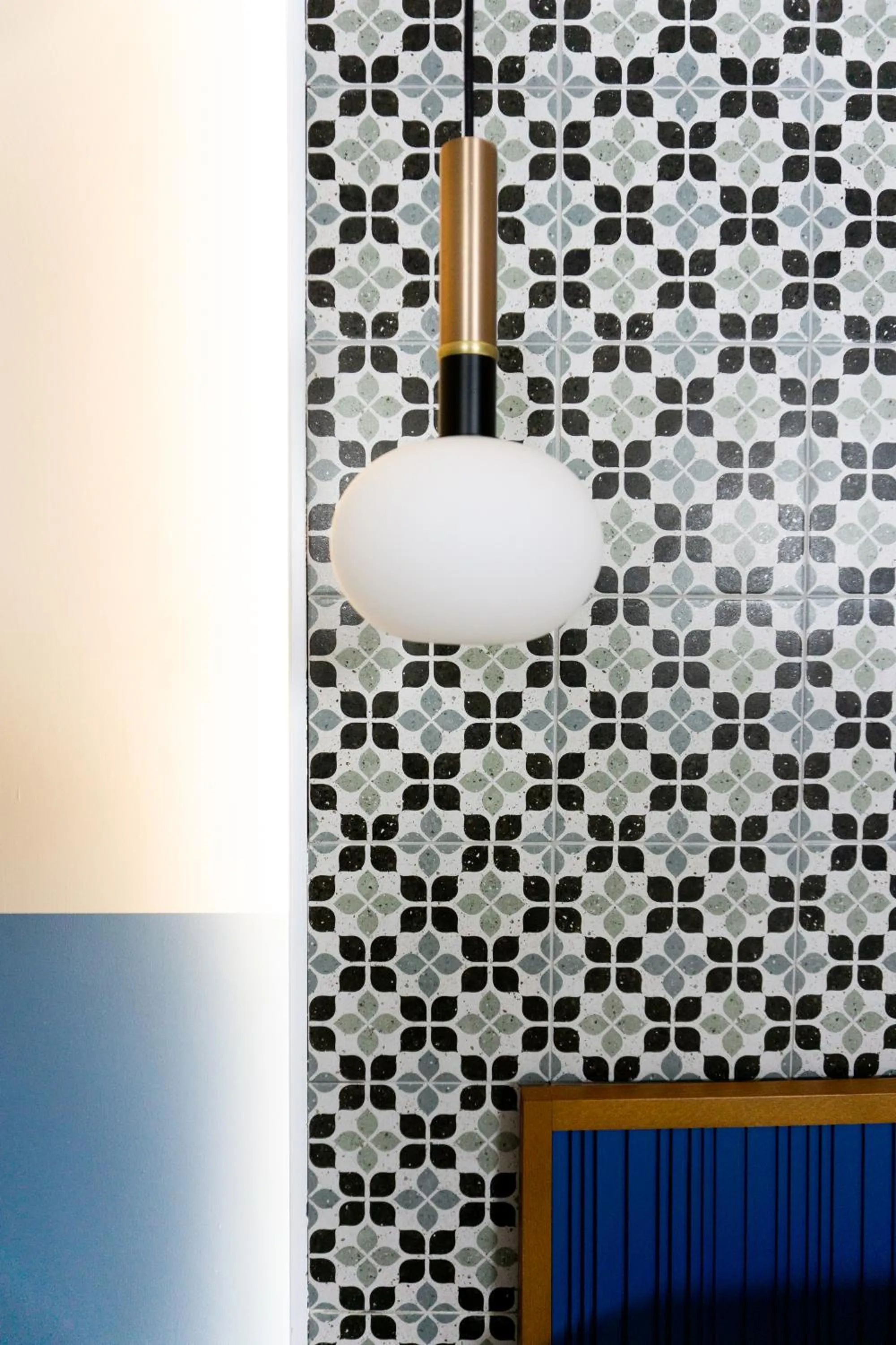 Decorative detail in Occhi di Napoli Experiential Relais