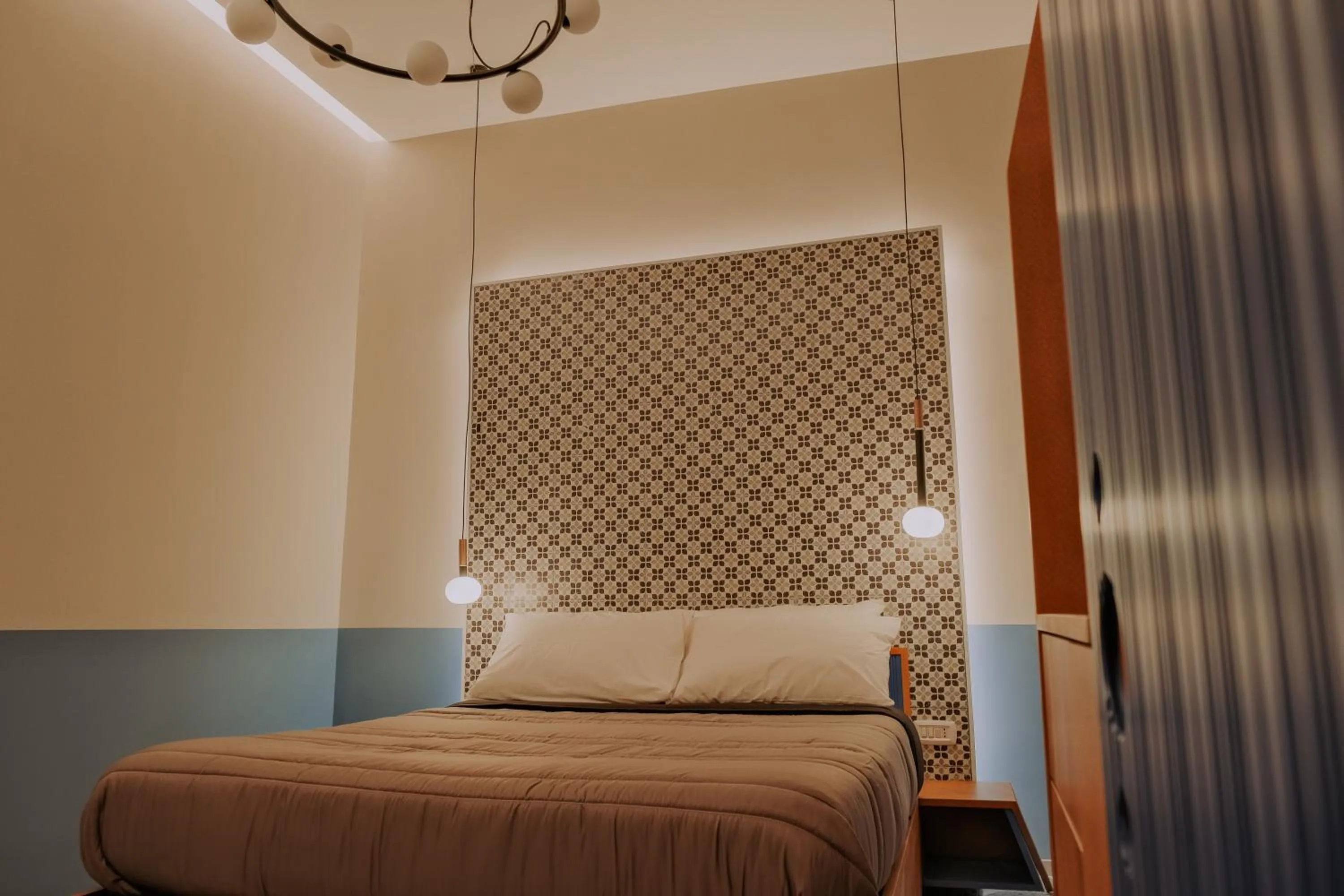 Bed in Occhi di Napoli Experiential Relais