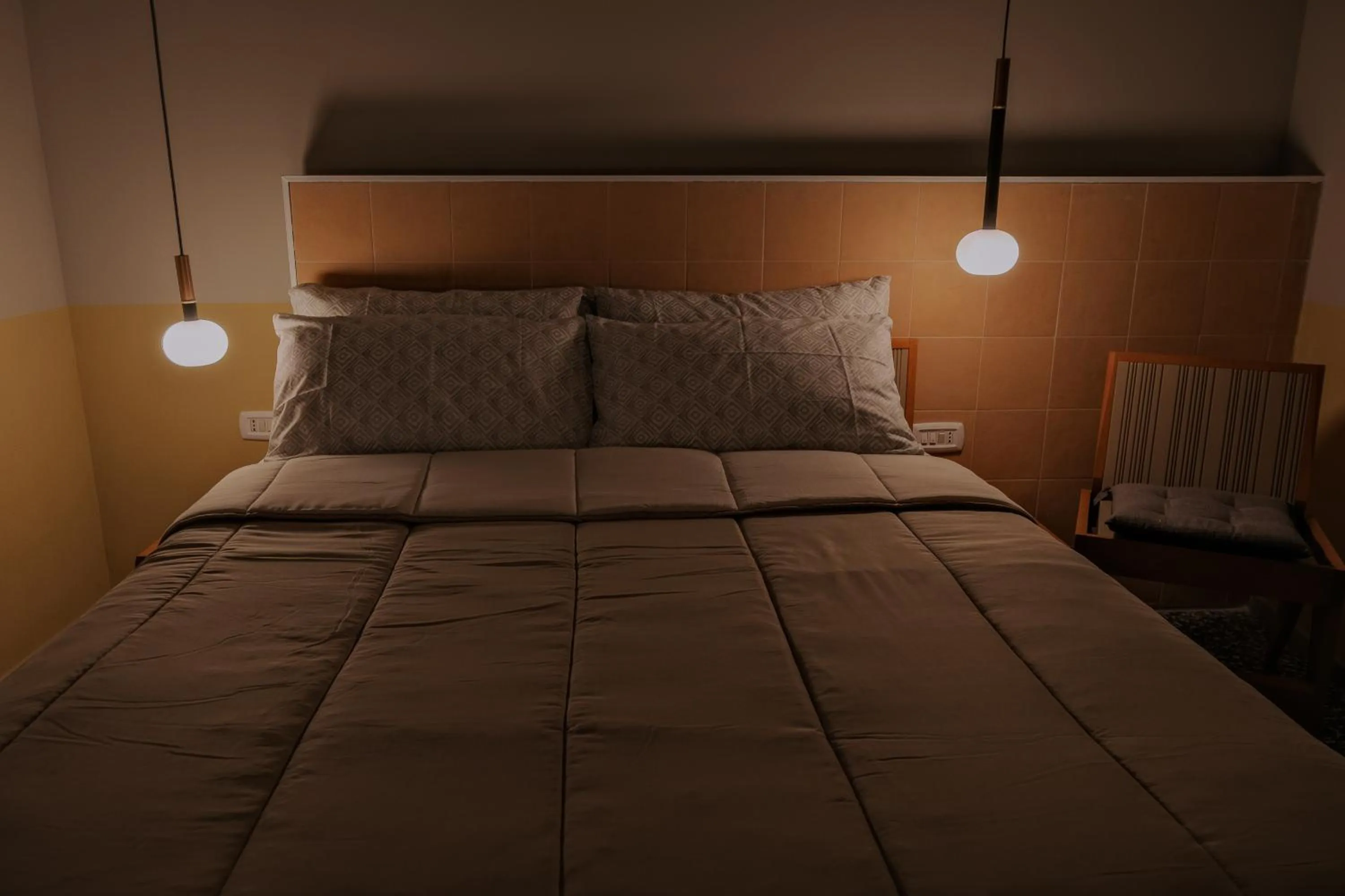 Bed in Occhi di Napoli Experiential Relais