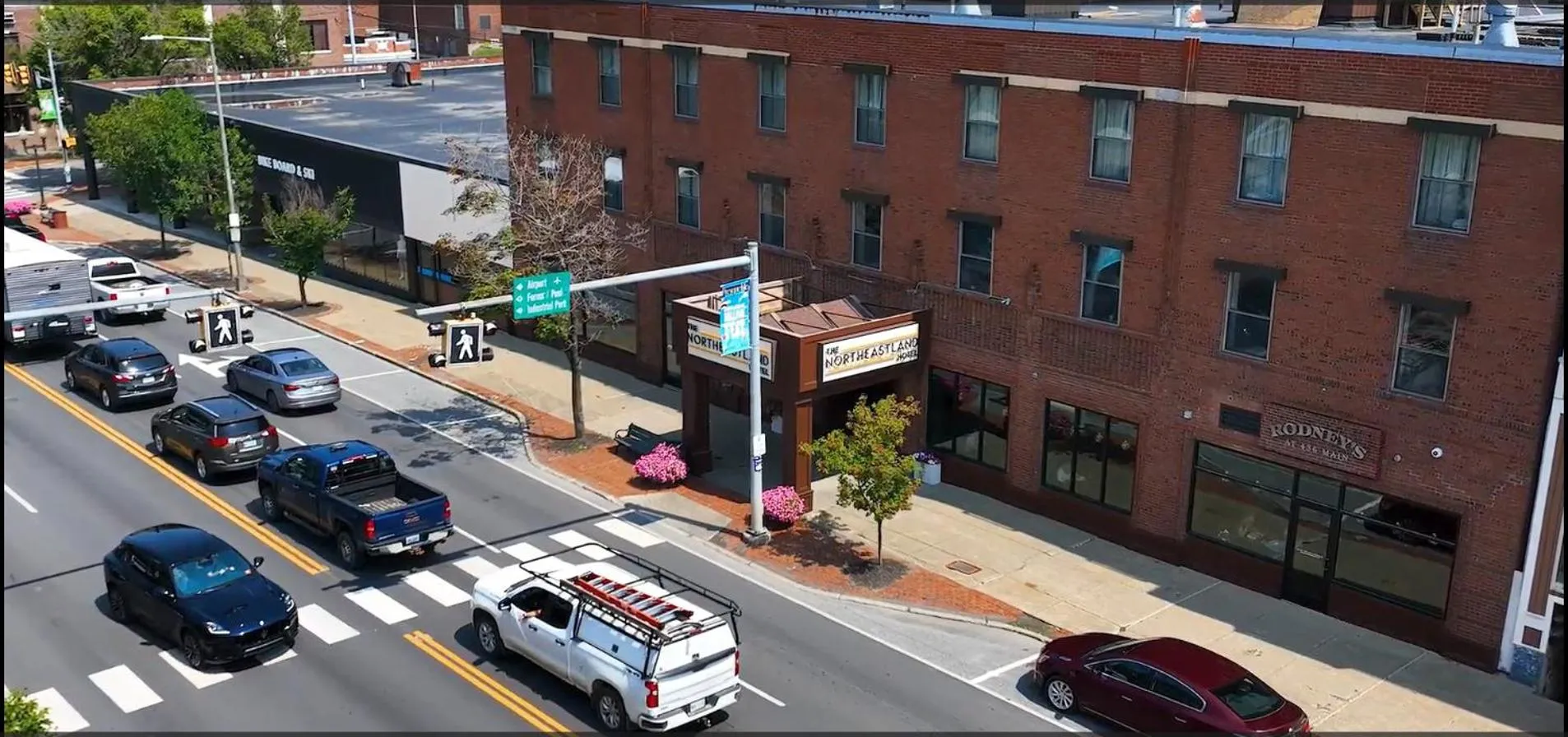 Property building in The Northeastland Hotel