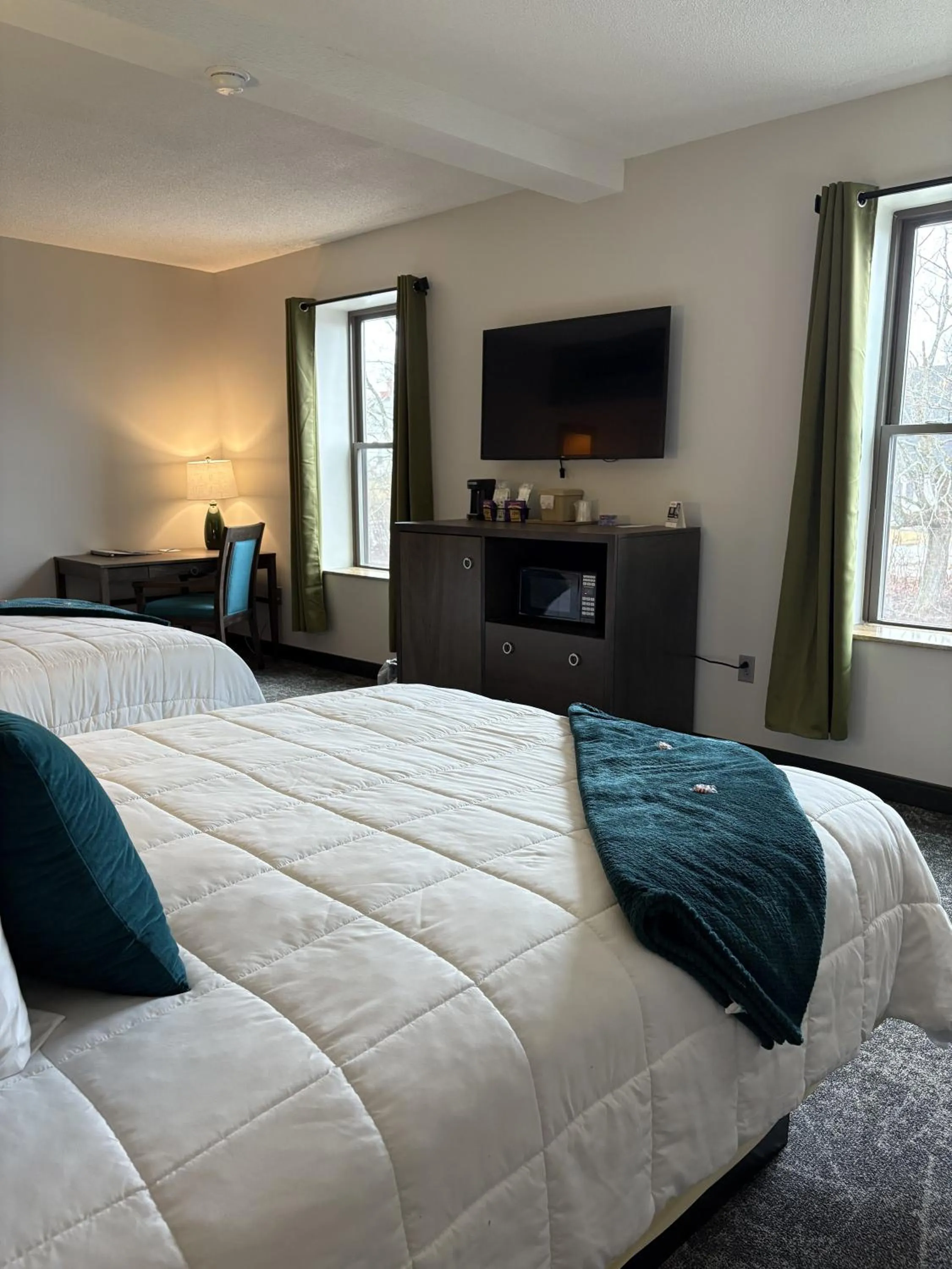 Bed in The Northeastland Hotel