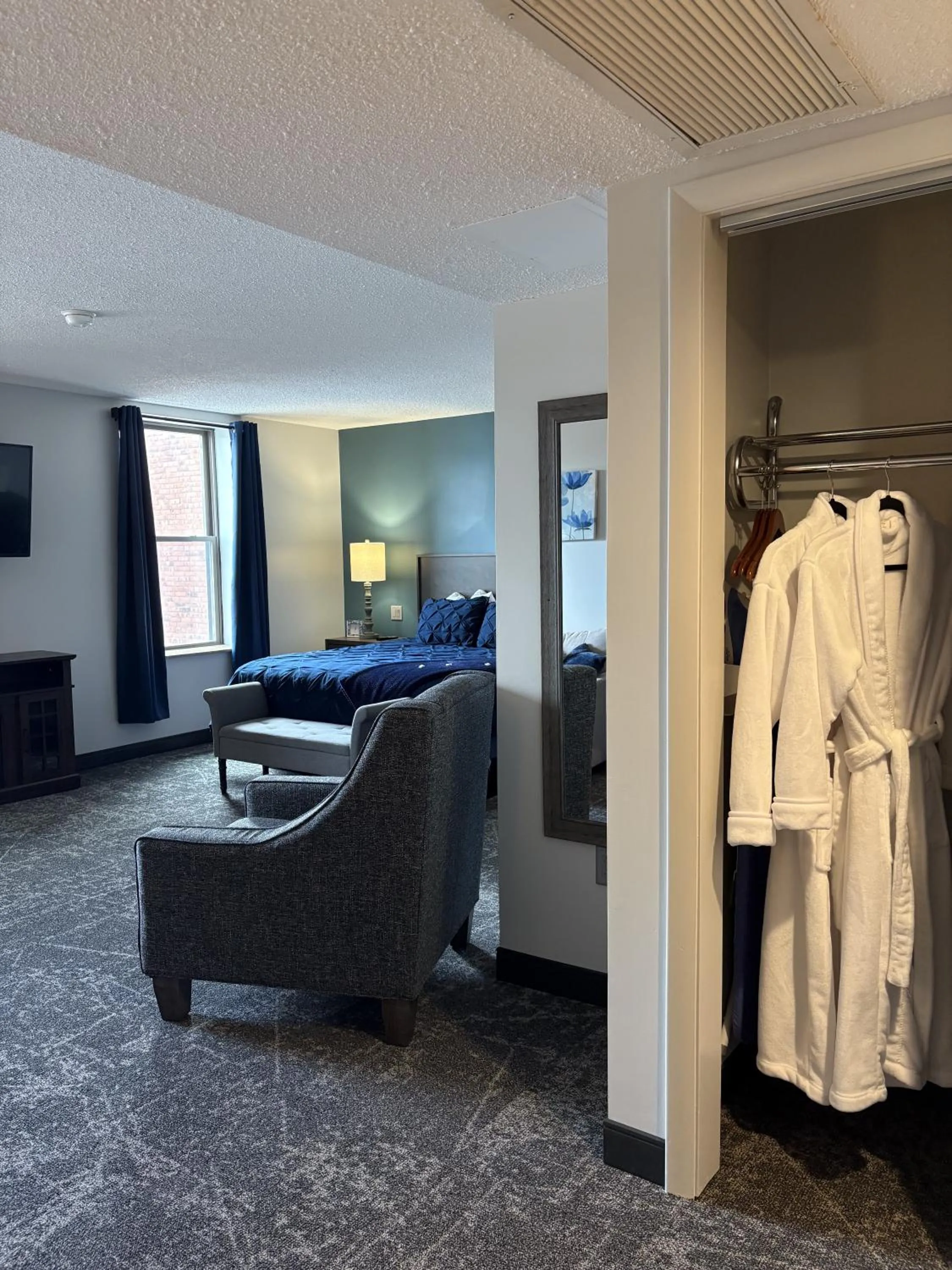 Bed in The Northeastland Hotel