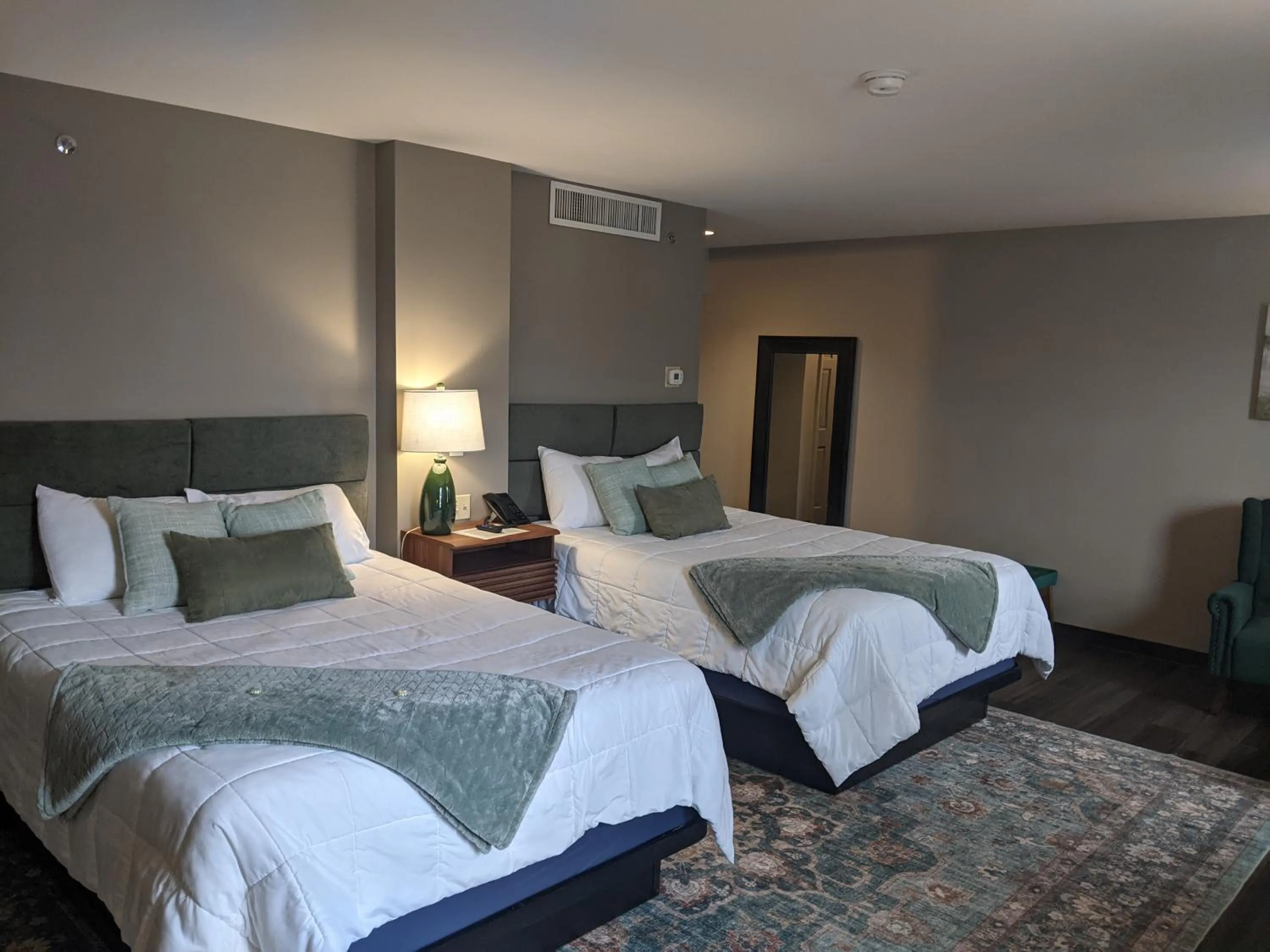 Bed in The Northeastland Hotel