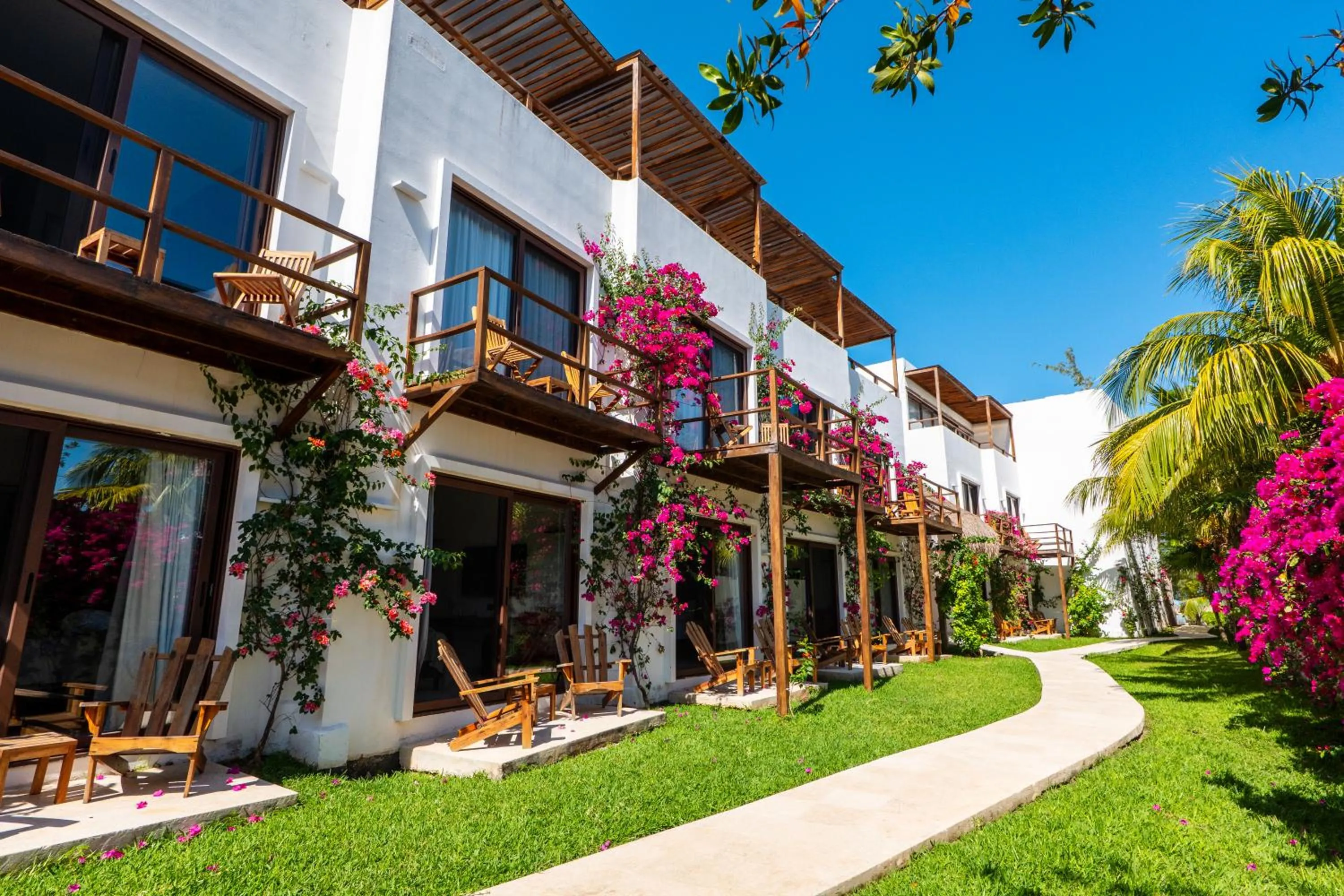 Bedroom in My Blue Hotel Holbox