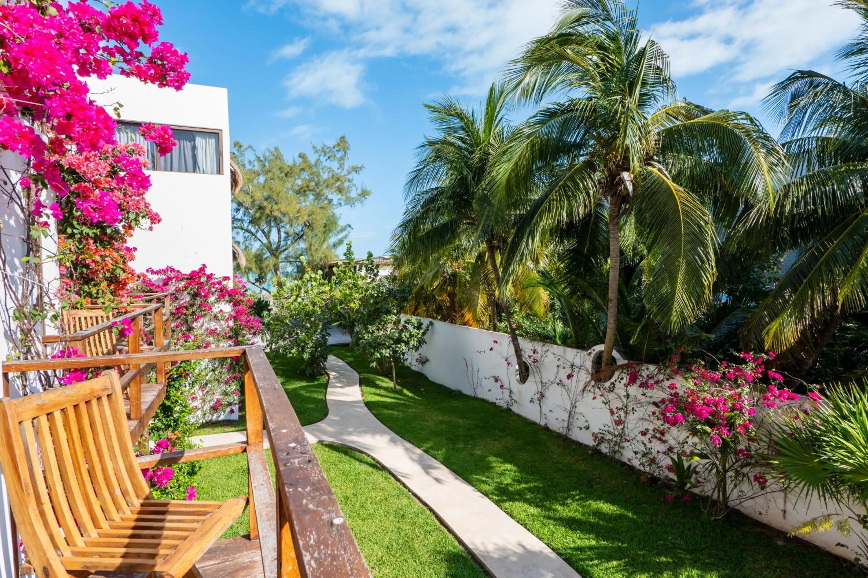 Bedroom in My Blue Hotel Holbox