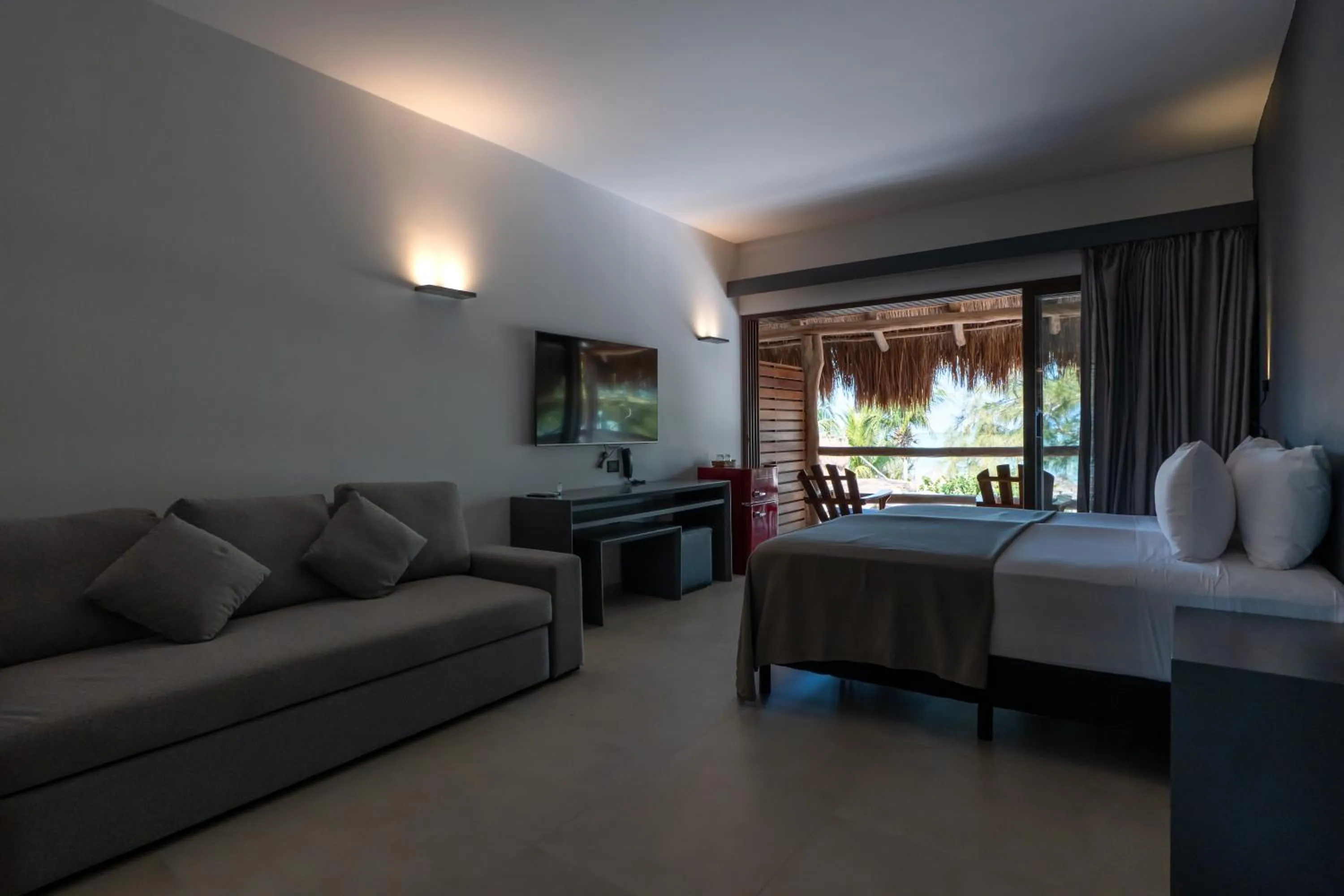 Bedroom, Bed in My Blue Hotel Holbox