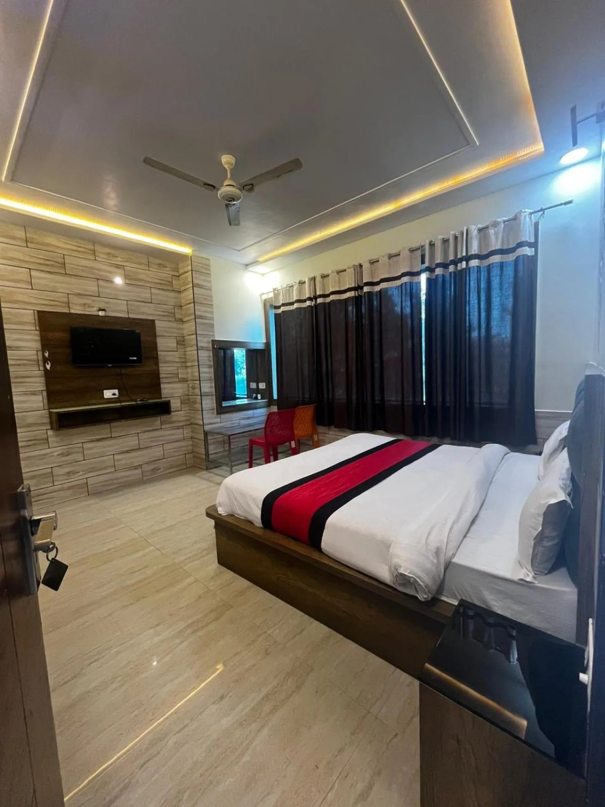 Bedroom, Bed in Taj Nice Point Manage by Taj Sunrise Group