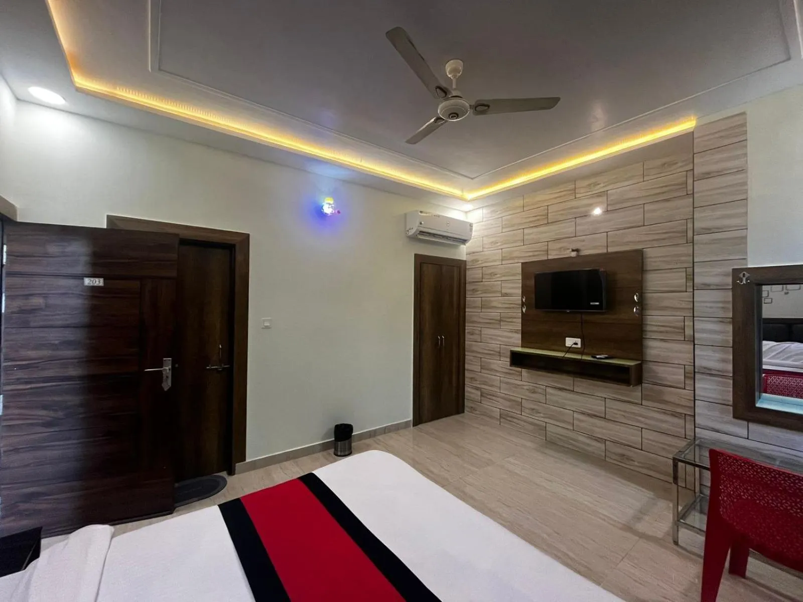 Bedroom, Bed in Taj Nice Point Manage by Taj Sunrise Group