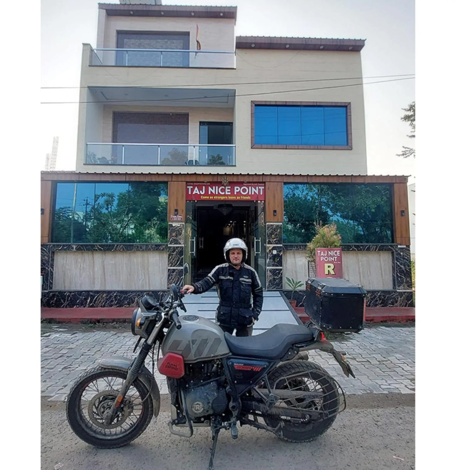 Cycling in Taj Nice Point Manage by Taj Sunrise Group