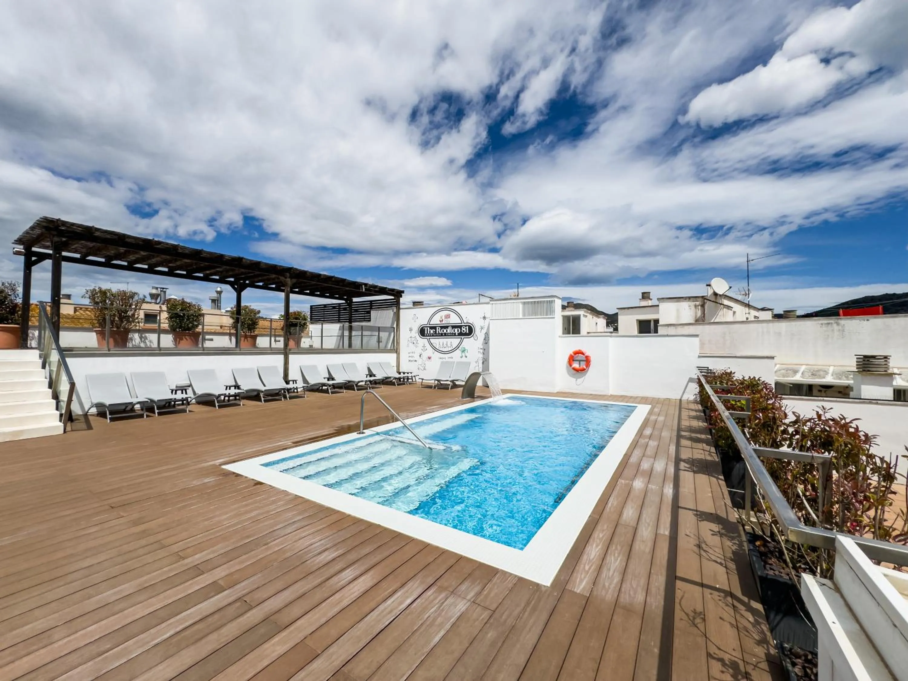 Natural landscape in Hotel Marina