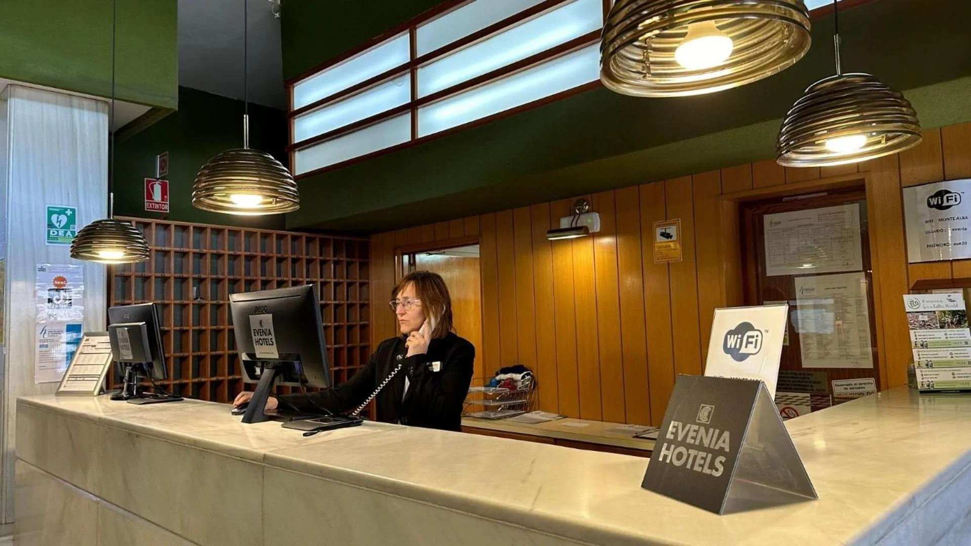 Lobby or reception in Evenia Monte Alba