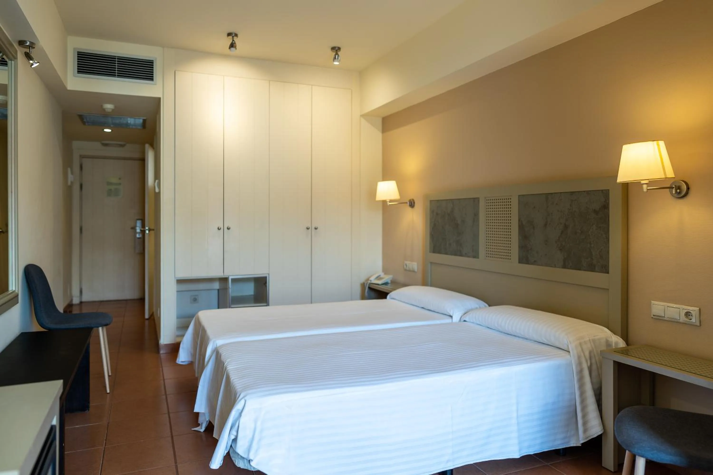 Bed in Hotel Alcossebre