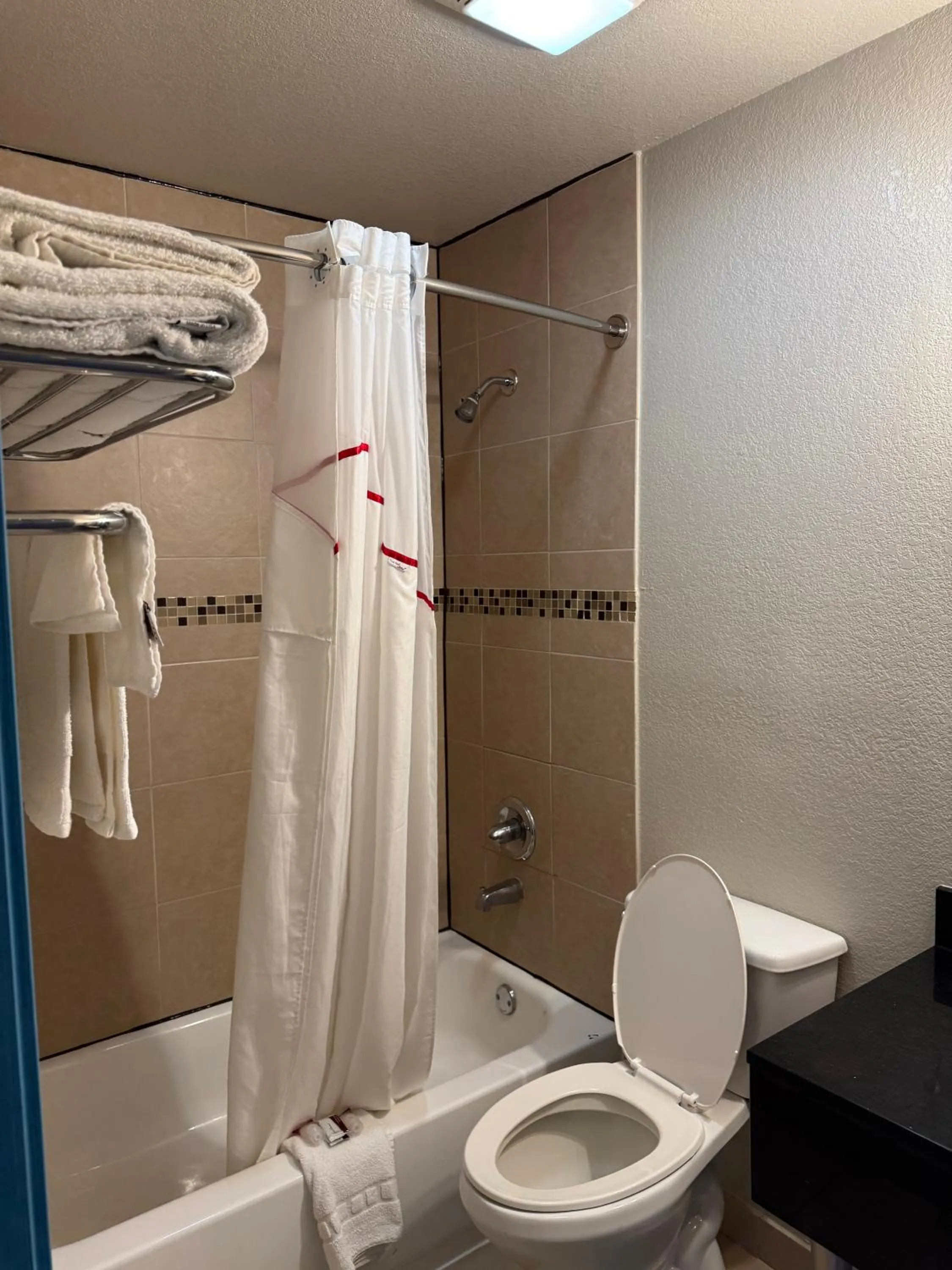 Toilet in Executive inn