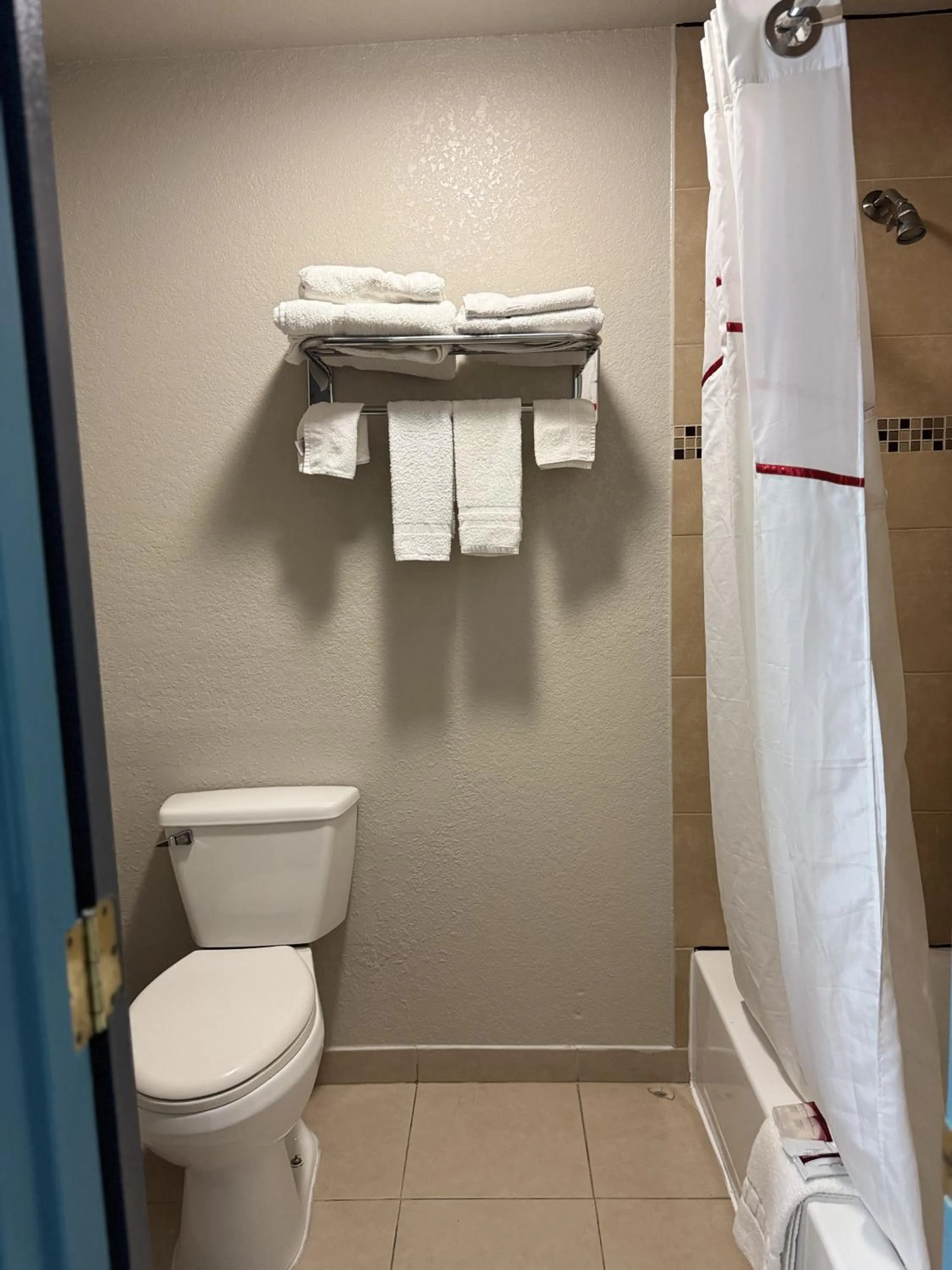 Shower in Executive inn