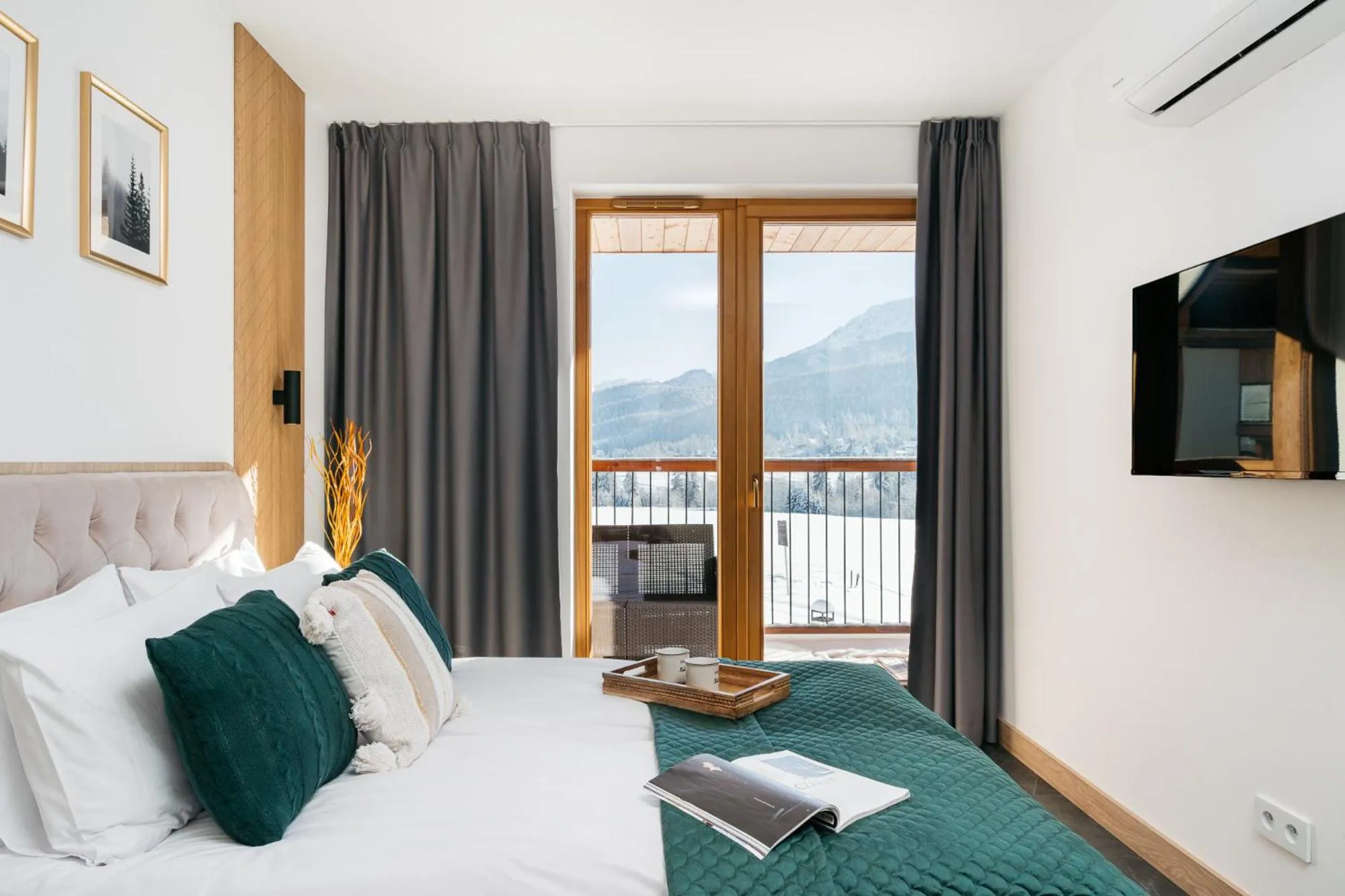 Bedroom, Bed in Polana Resort - LoftAffair Collection