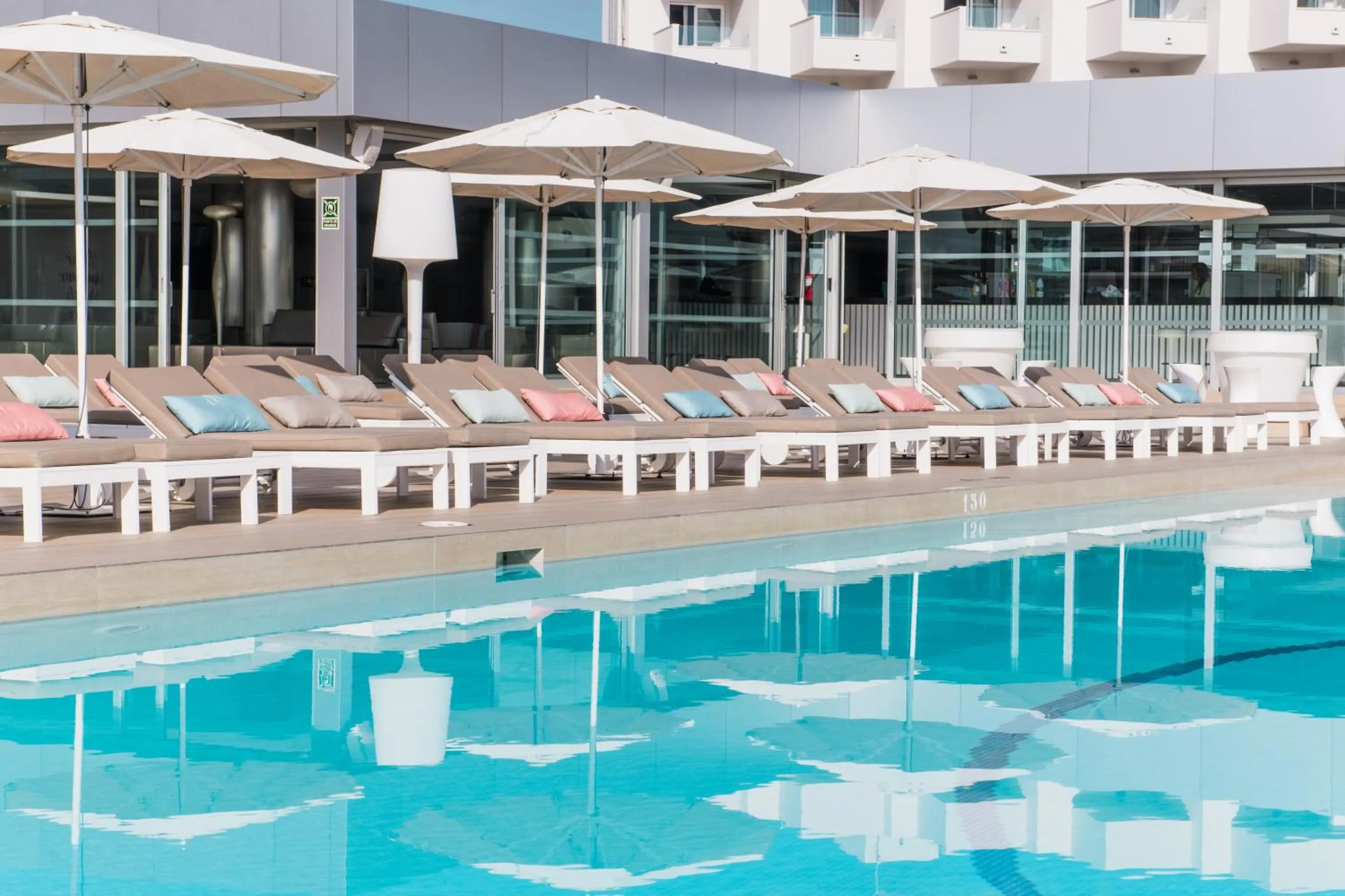 Swimming pool in Hotel Garbi Ibiza & Spa