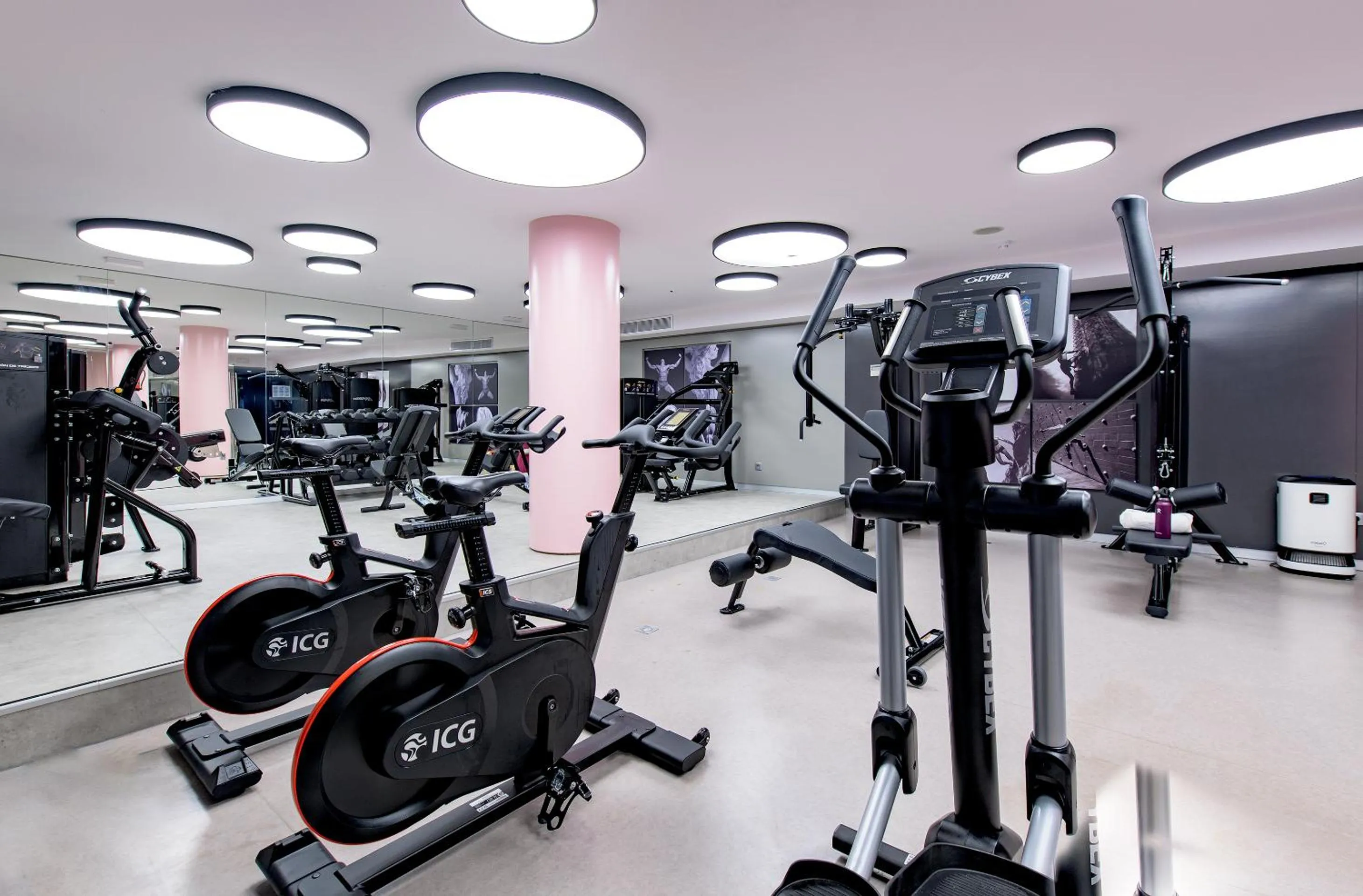 Fitness centre/facilities in Hotel Garbi Ibiza & Spa
