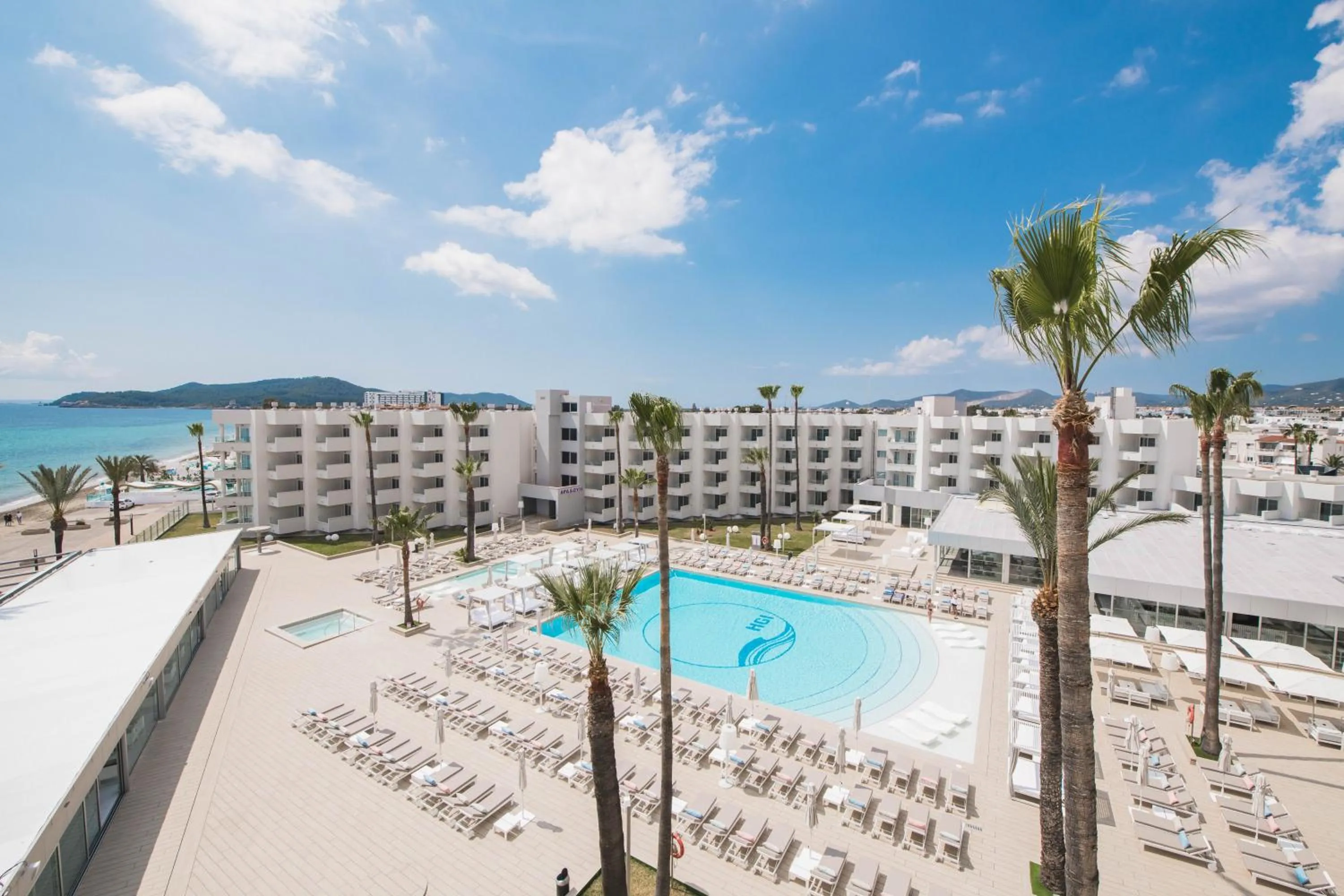 Pool view in Hotel Garbi Ibiza & Spa
