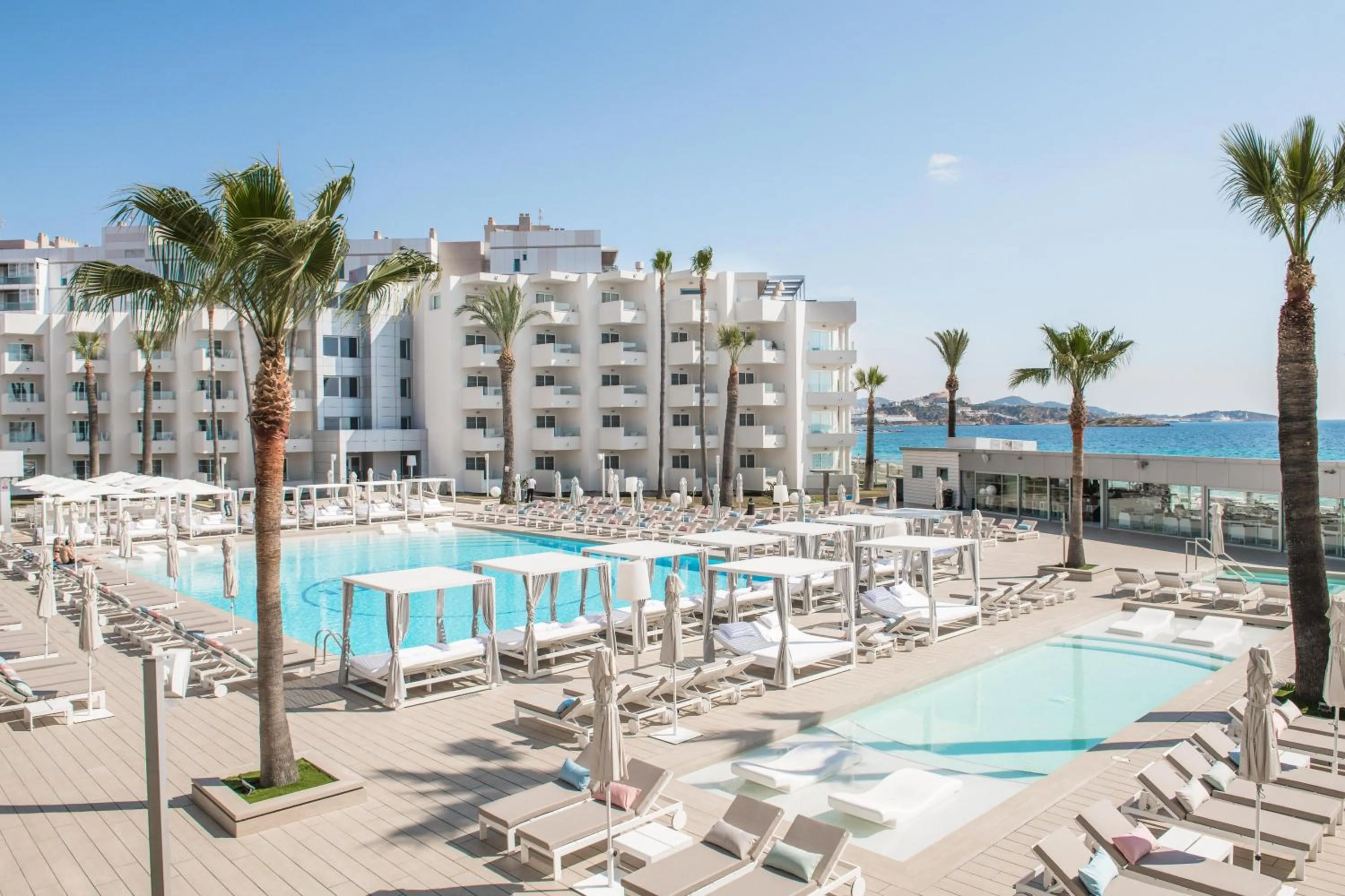 Pool view in Hotel Garbi Ibiza & Spa