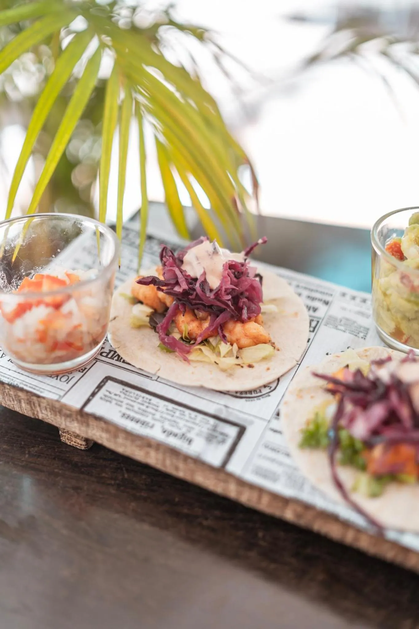 Food close-up in Puerto Azul Marbella