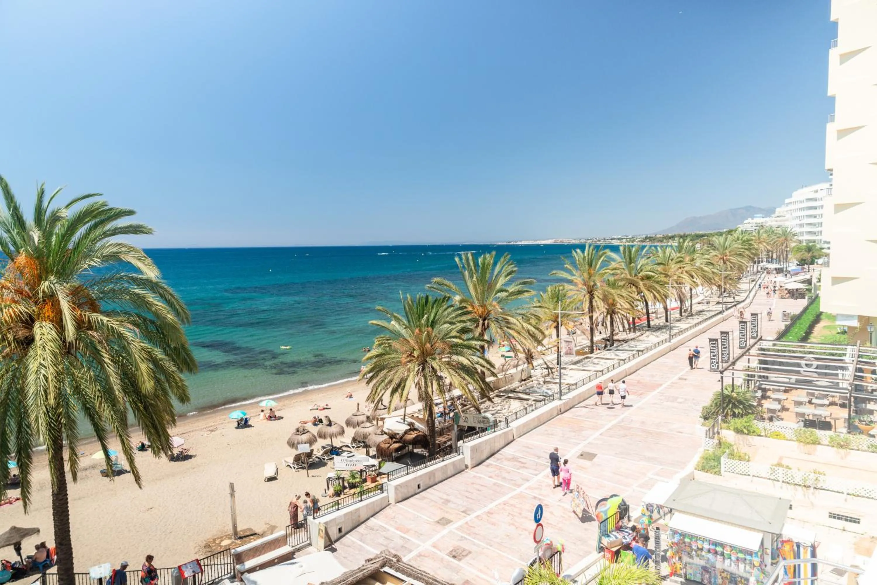 Sea view in Puerto Azul Marbella