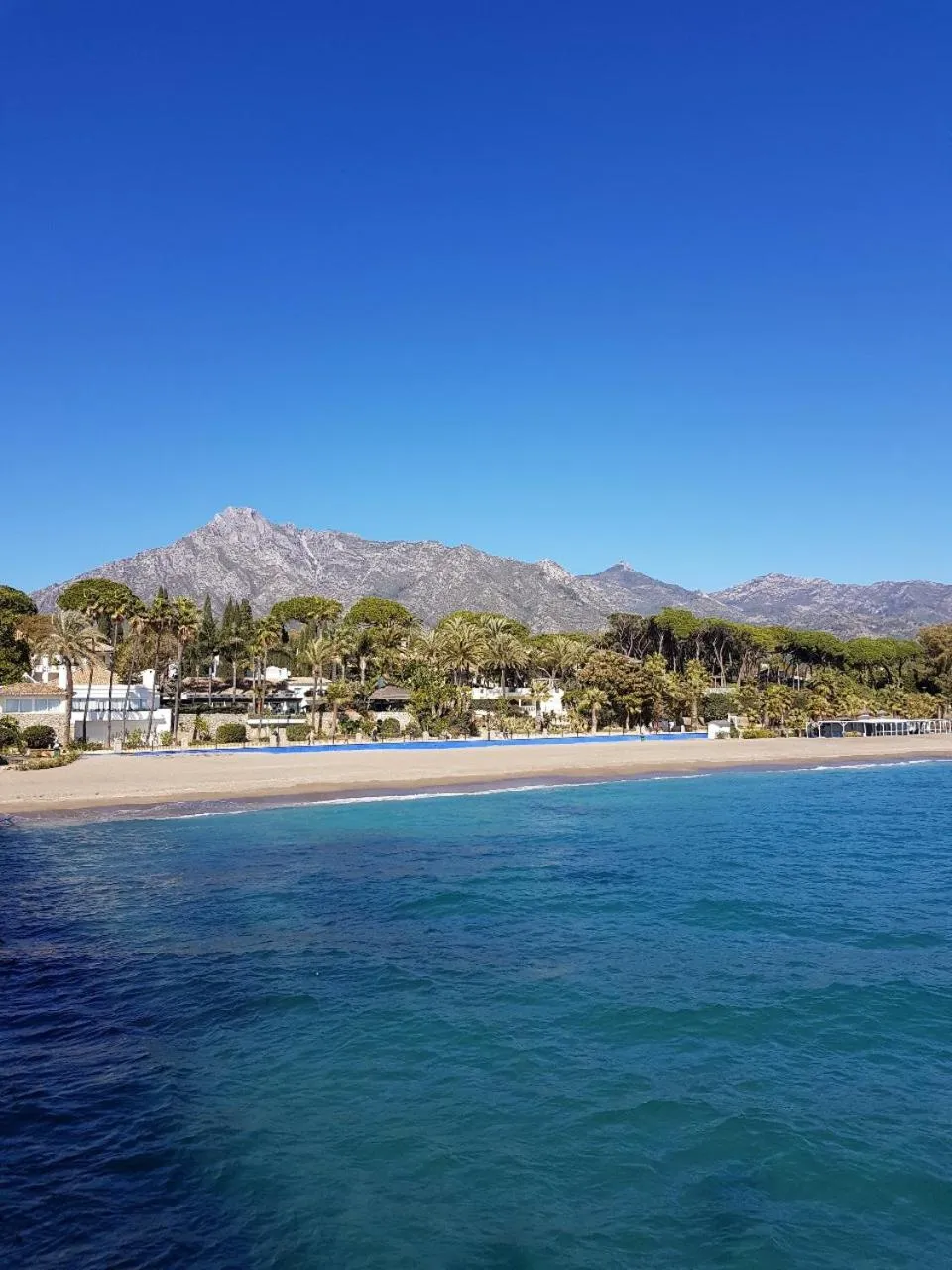 Beach in Puerto Azul Marbella